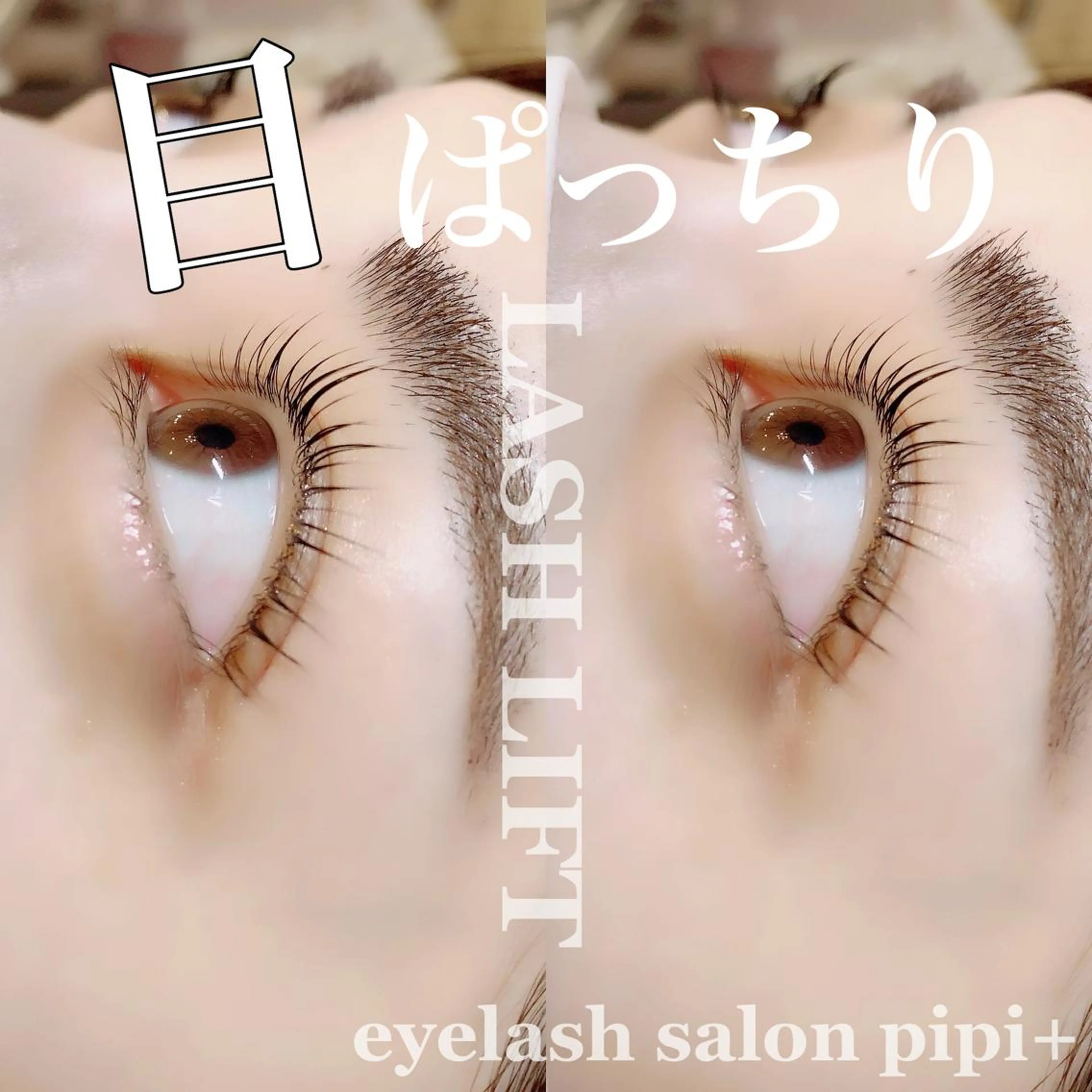 マツエク・マツパ パリジェンヌラッシュリフト マツパ ponopipi 小倉店のマツエク・マツパデザイン