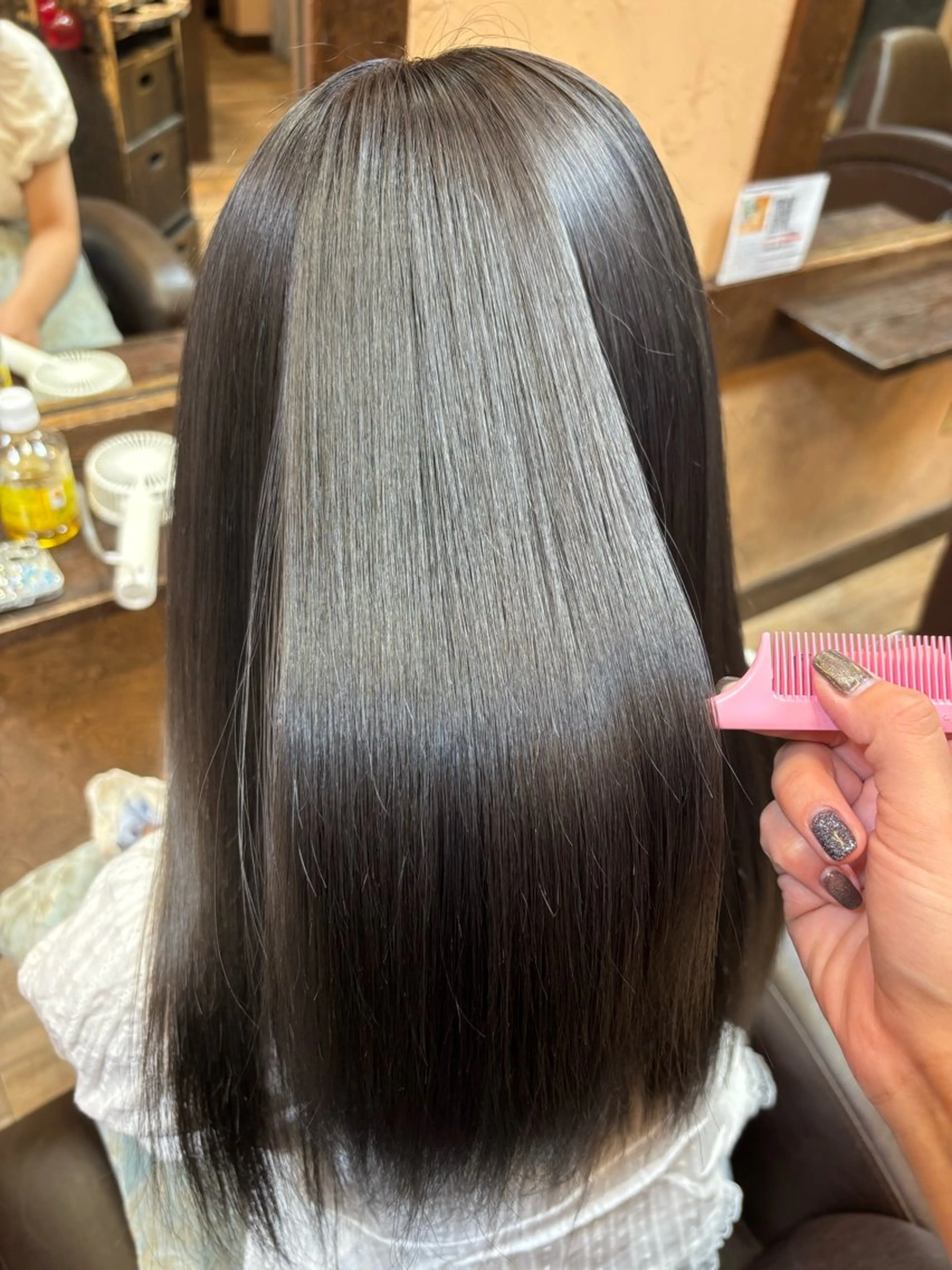 ロング カラー ヘアカラー トリートメント ブリーチカラー🎀 Himariのヘアスタイル