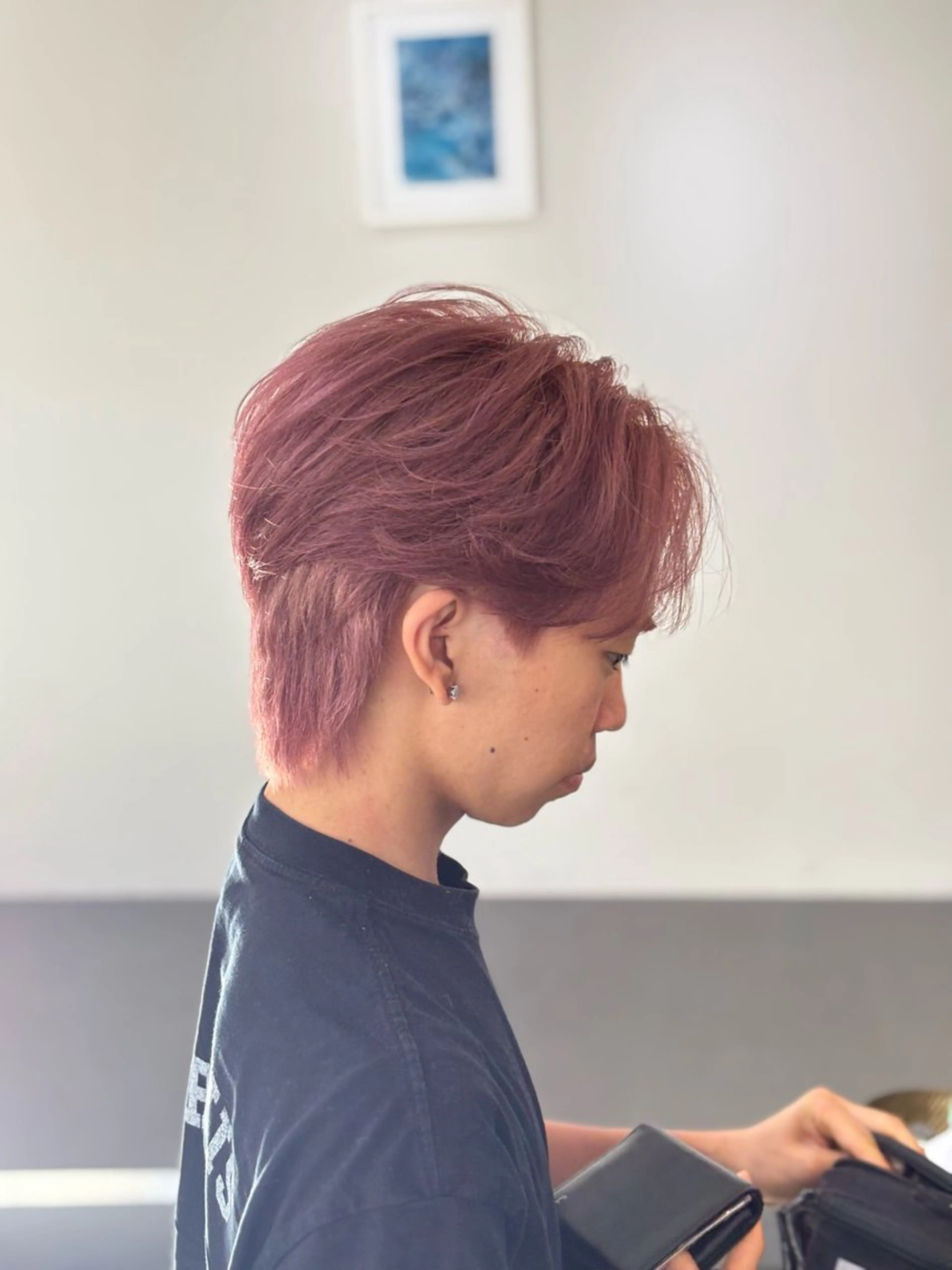 カラー pizzicato所属・シカダ ココアのヘアスタイル