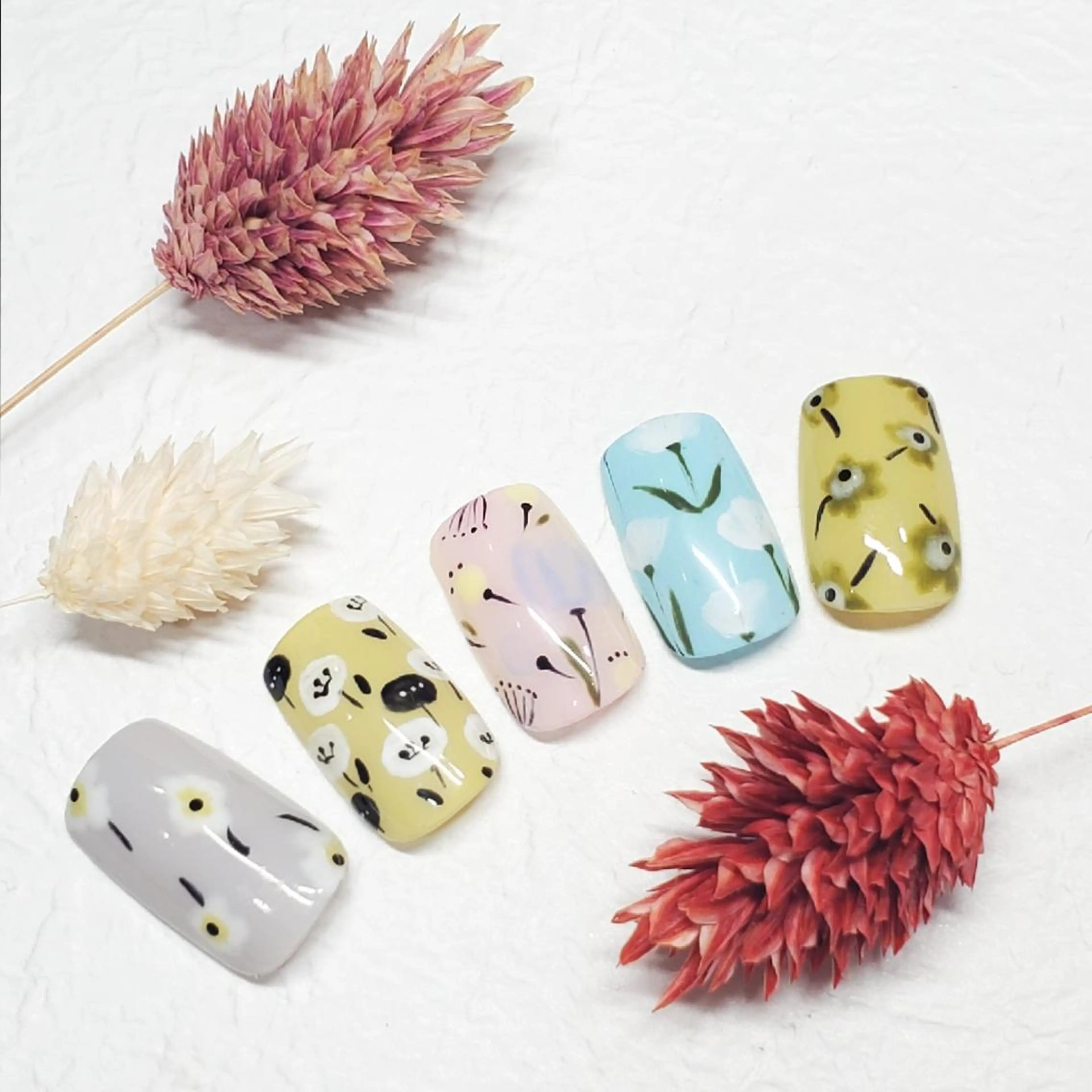 ネイル アートネイル 春ネイル liddell Usamiのネイルデザイン