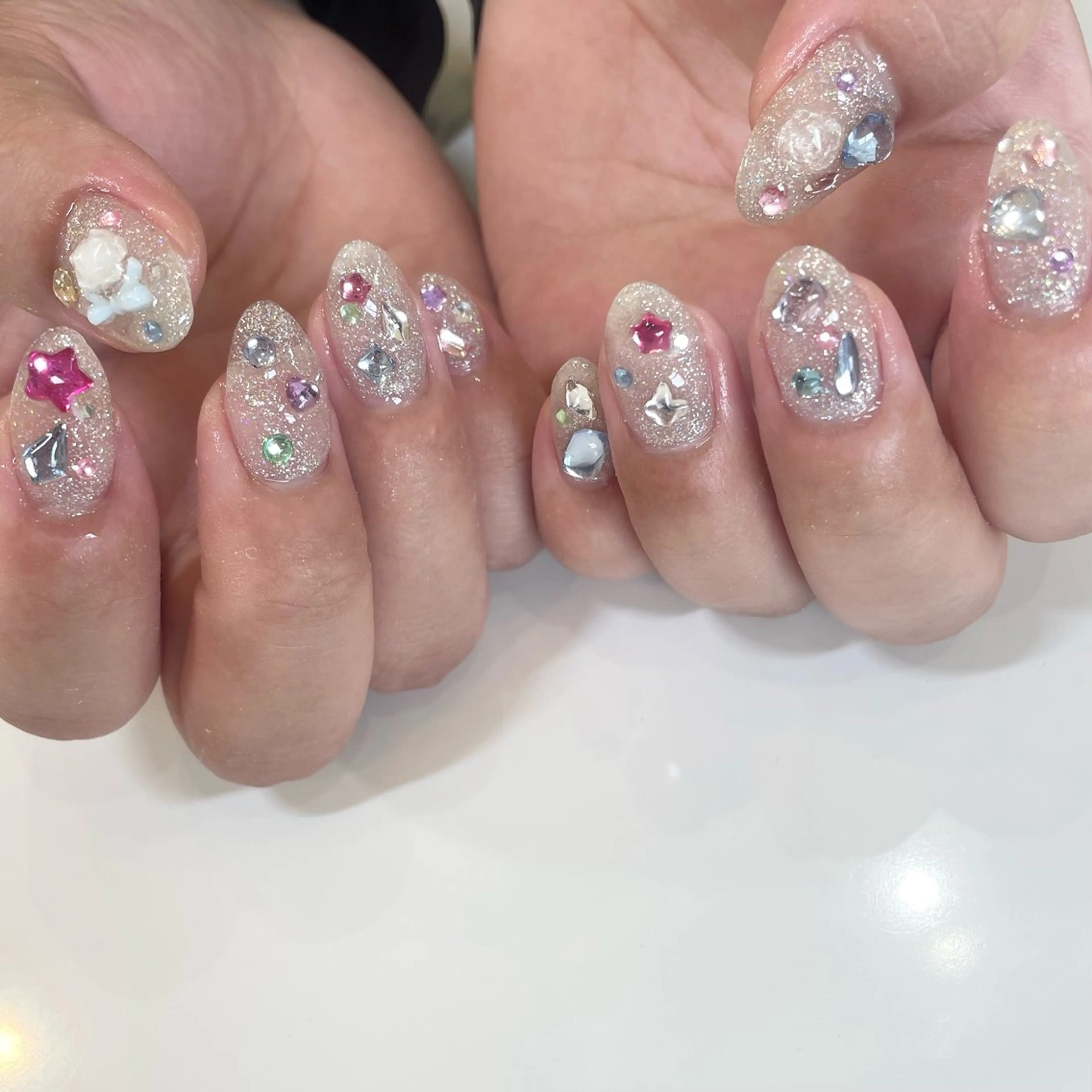 ネイル キラキラネイル Nail Salon Gummi.のネイルデザイン