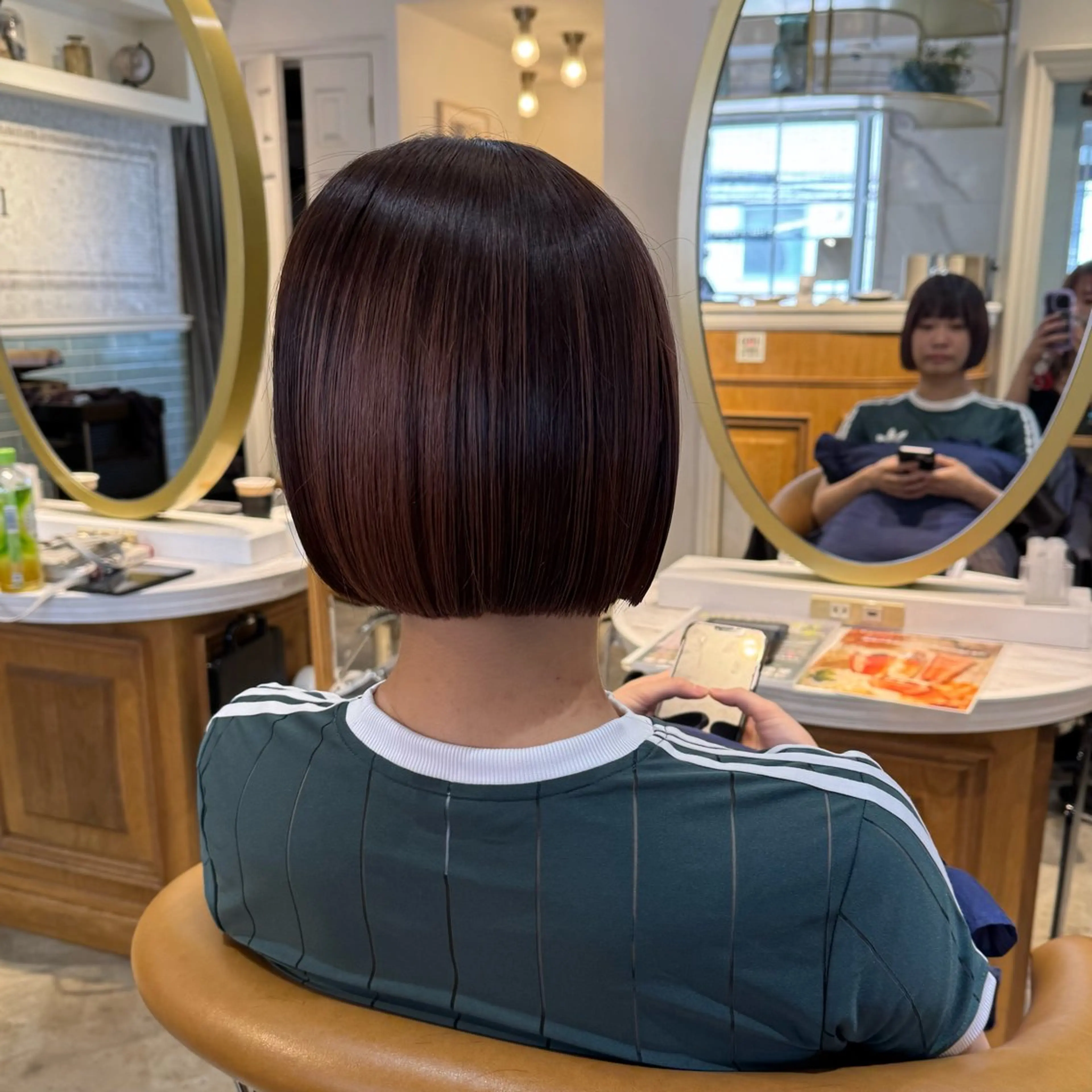 ミディアム ボブ 髪質改善/ボブ /韓国/erikoのヘアスタイル