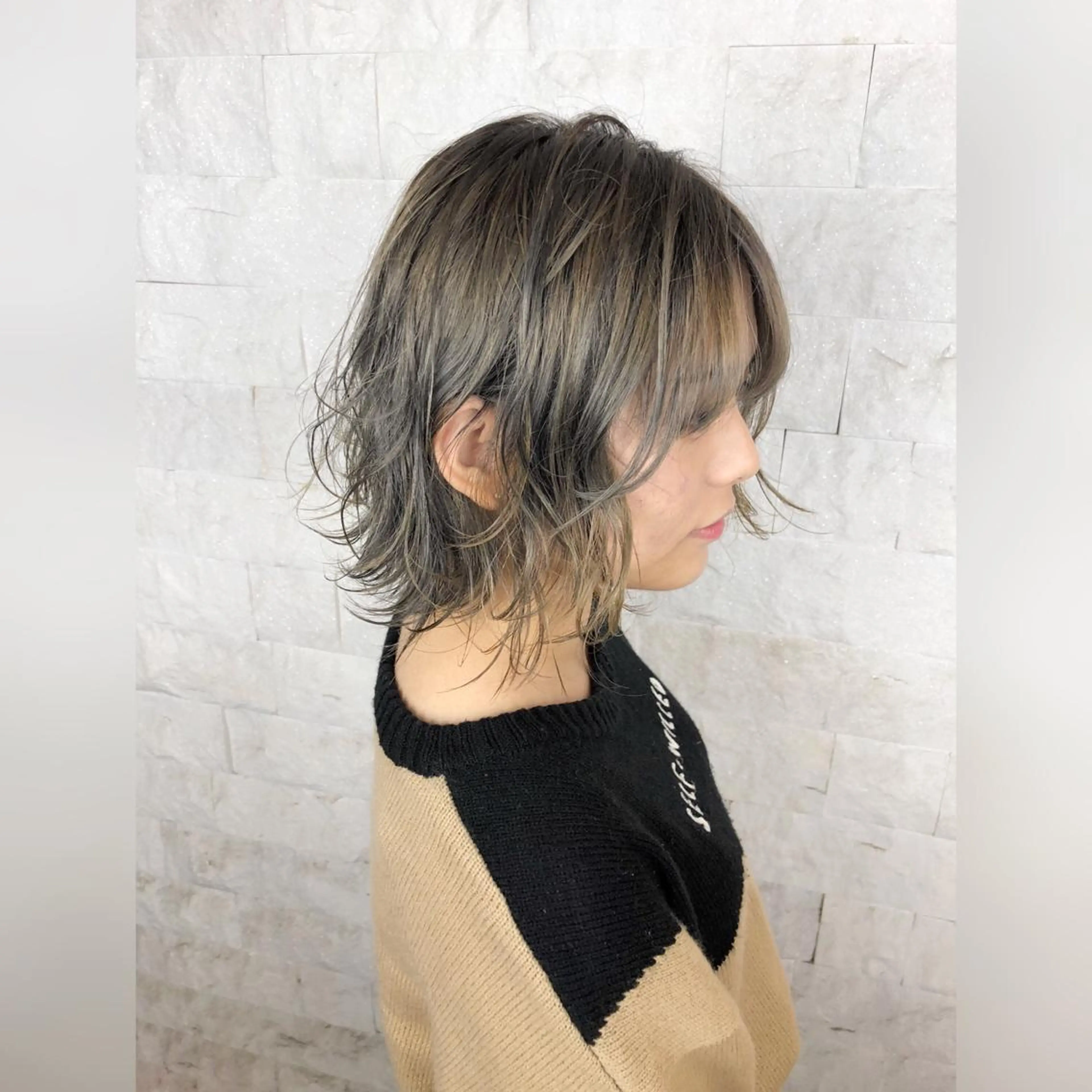 ミディアム 圧倒的美髪ストレート ツダケイタロウのヘアスタイル