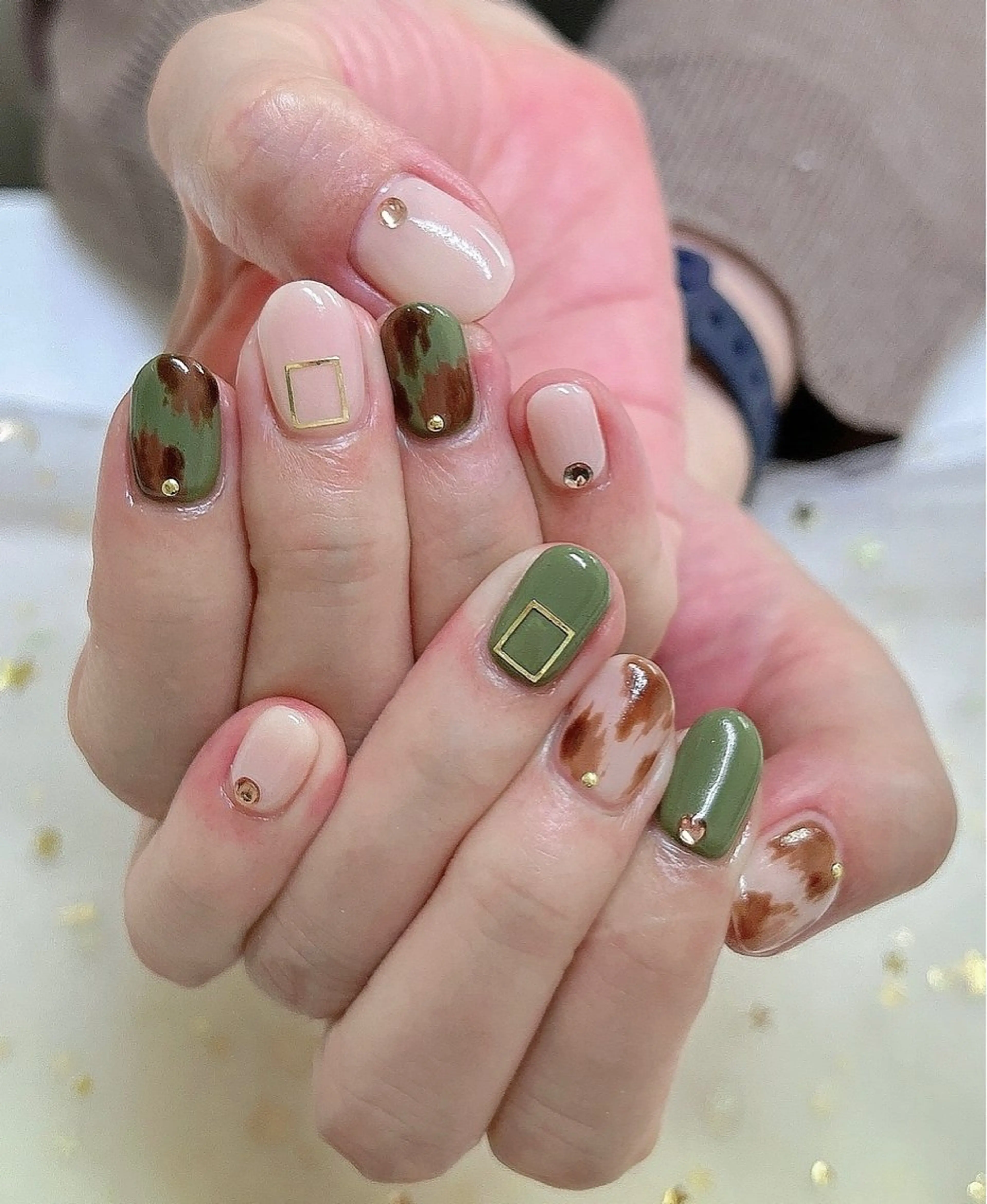 ネイル ハンドネイル 上福岡 らんらんのネイルデザイン