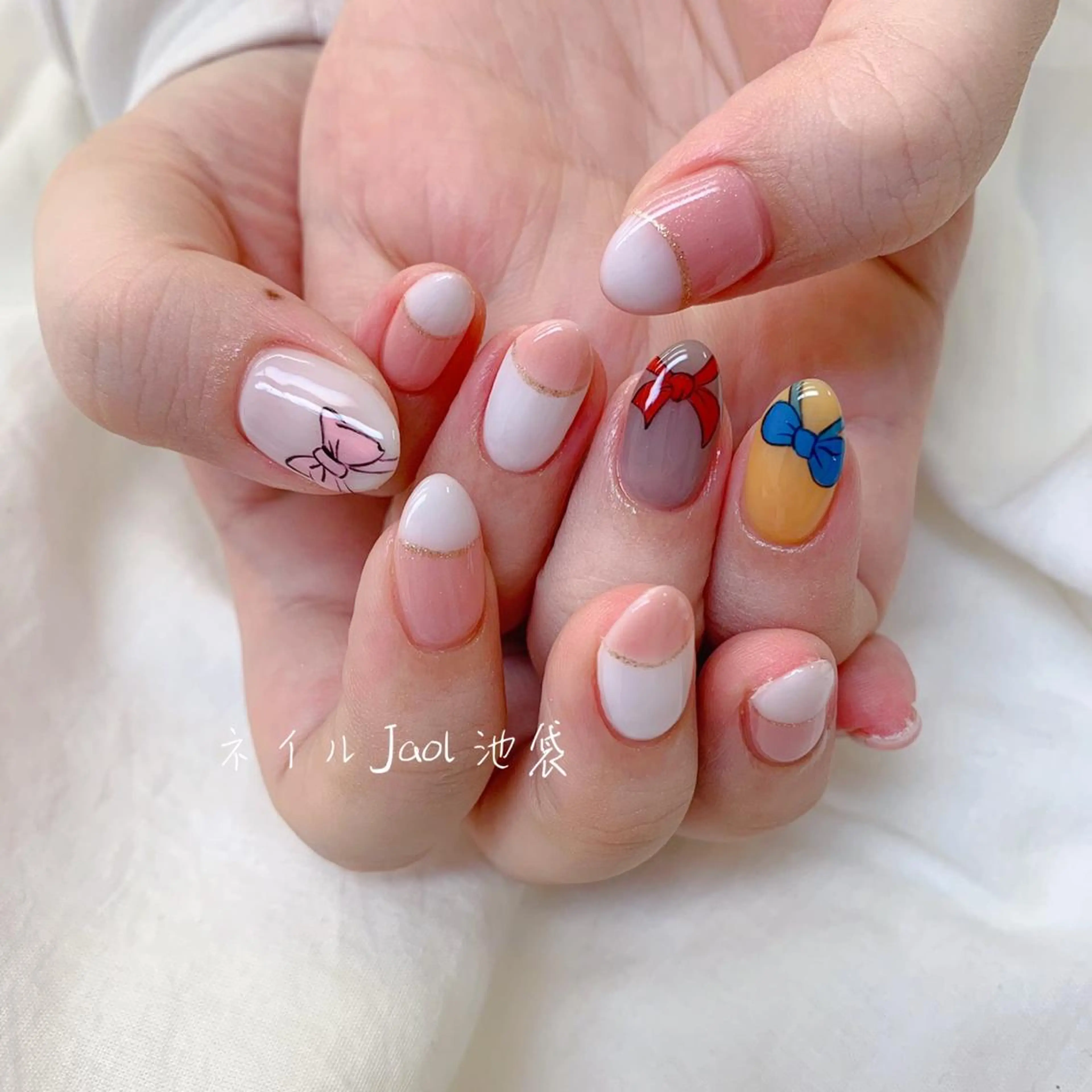 ミディアム nail jaol池袋店所属・ネイルJaol 池袋のネイルデザイン