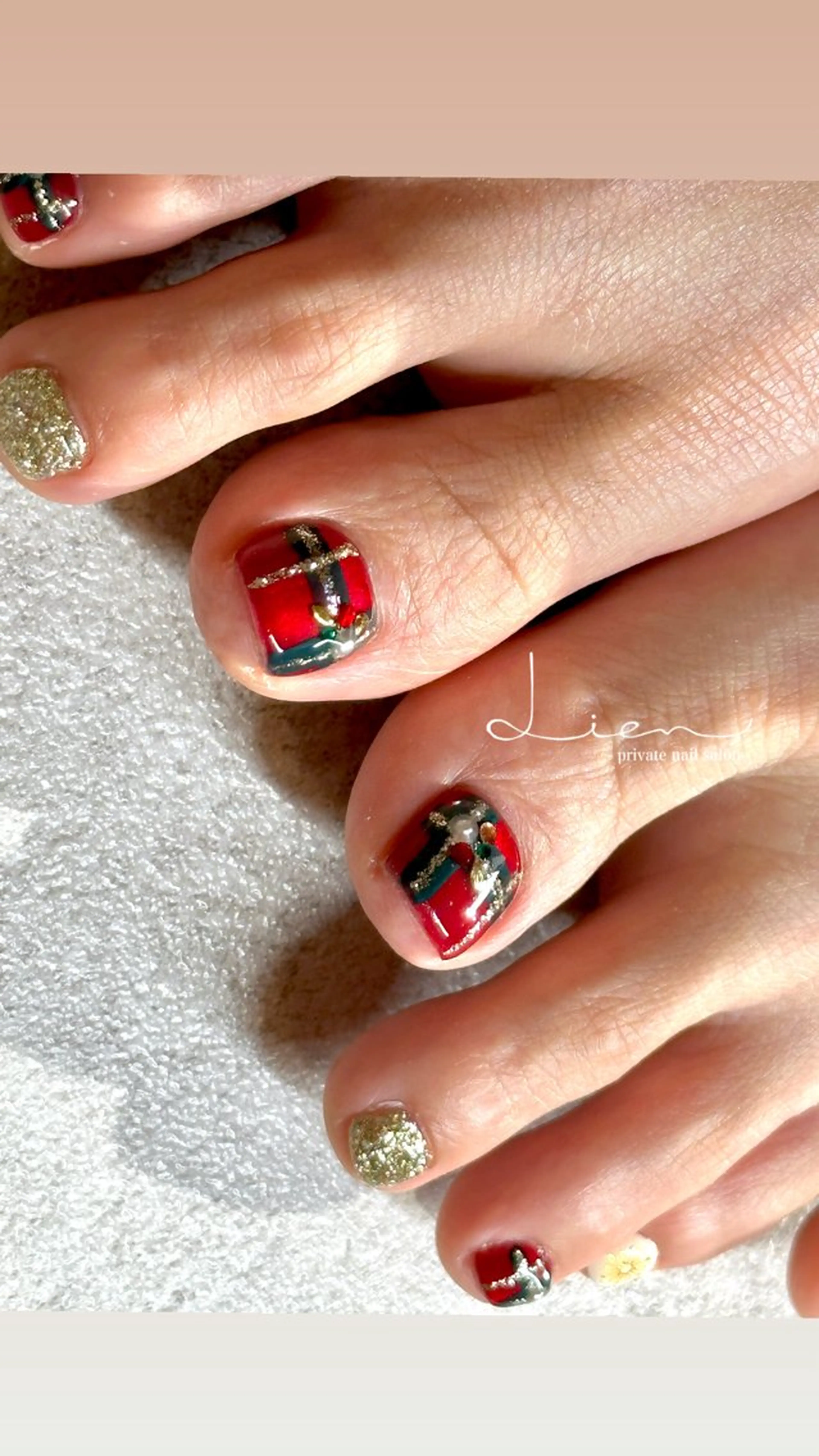 ネイル フットネイル Lien 【リアン】北堀江のネイルデザイン