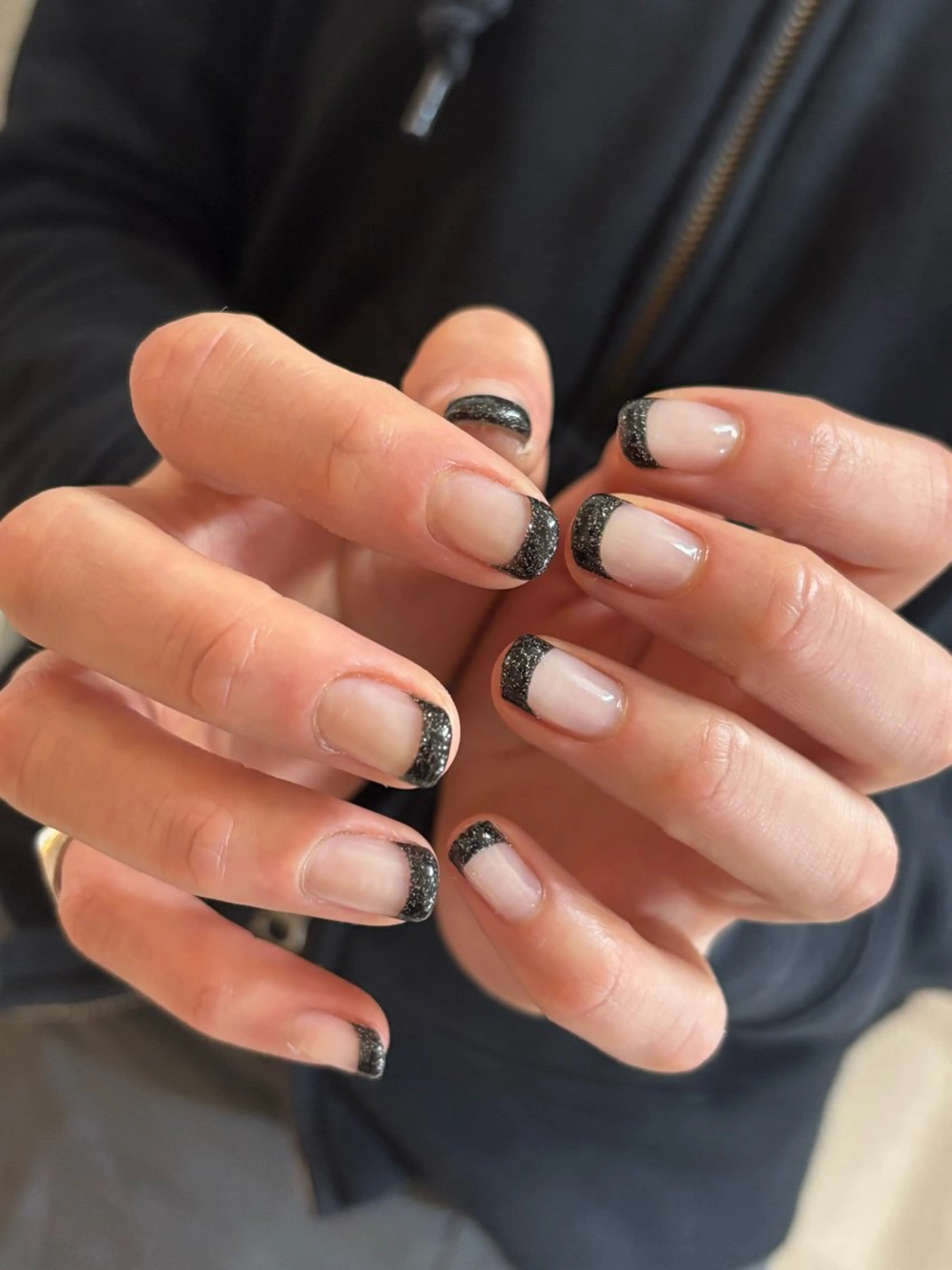 ネイル フラッシュネイル フレンチネイル ハンドネイル Elio所属・Elio 国泰寺のネイルデザイン