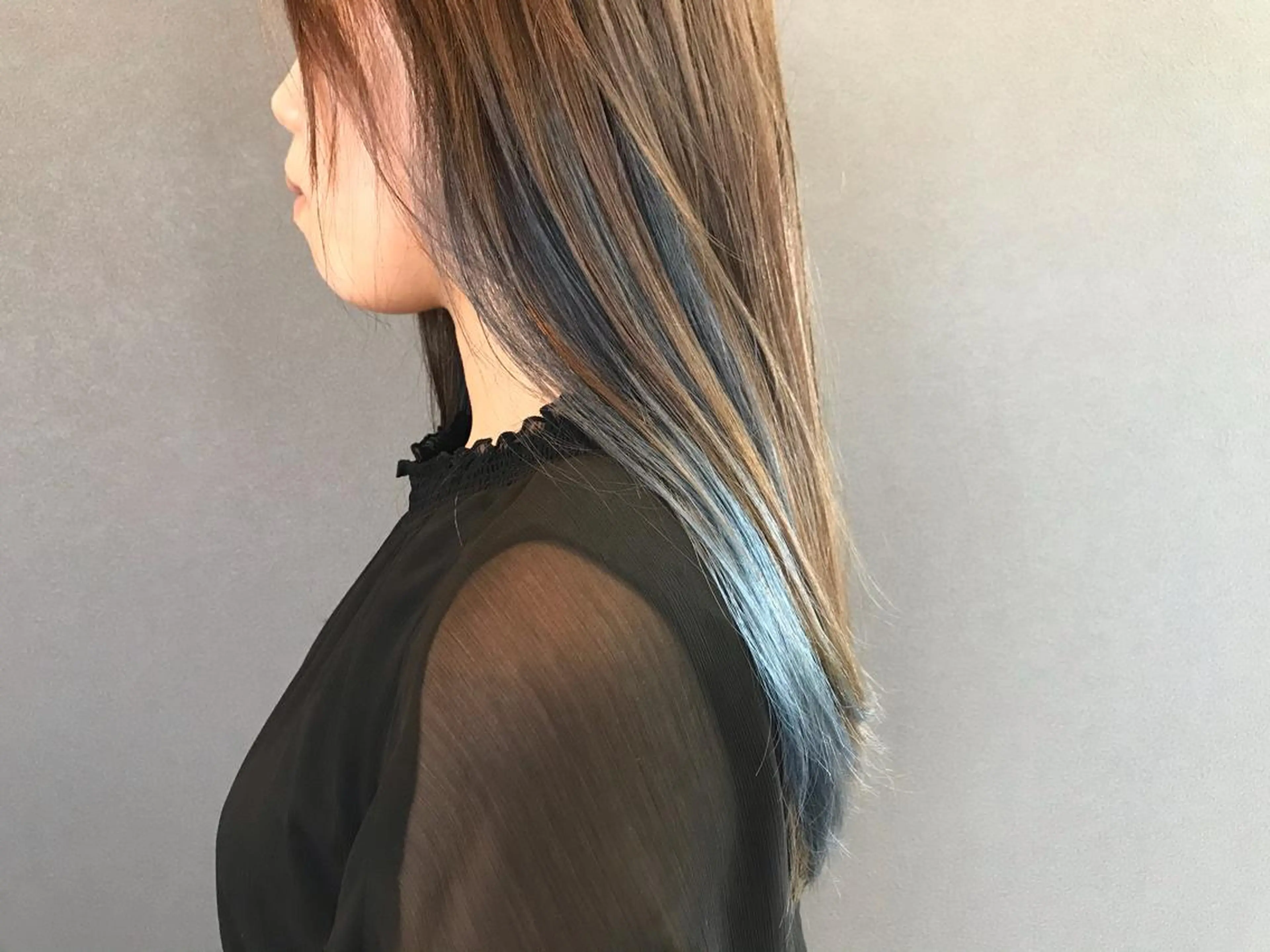 セミロング Claire 【クレール】所属・富山駅徒歩8分/ 透明感カラーみきやのヘアスタイル