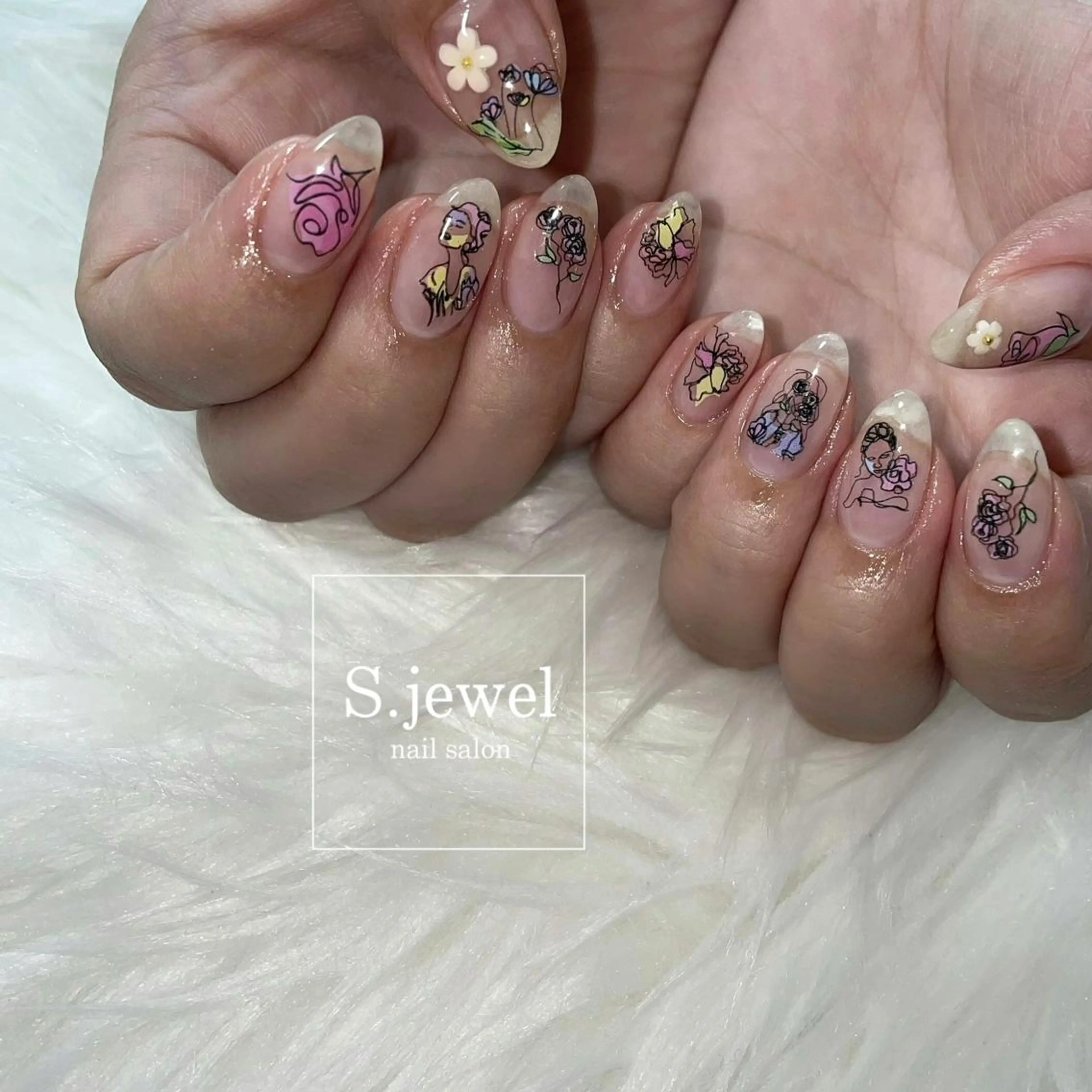 ネイル S♡JEWEL所属・S. JEWELのネイルデザイン