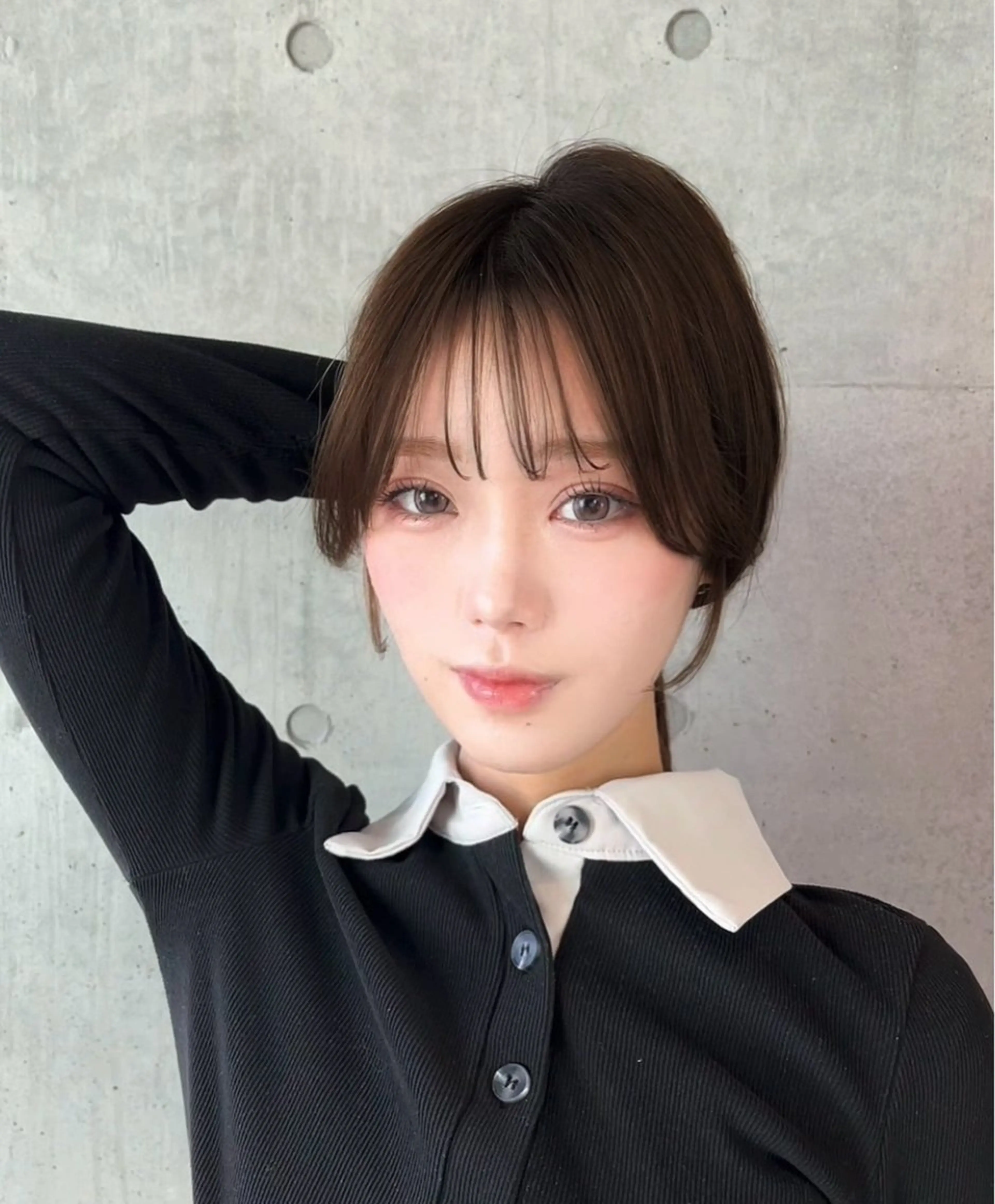 セミロング カラー カット ヘアカラー トリートメント 🌫️大人韓国ヘア 🌫️naoyaのヘアスタイル