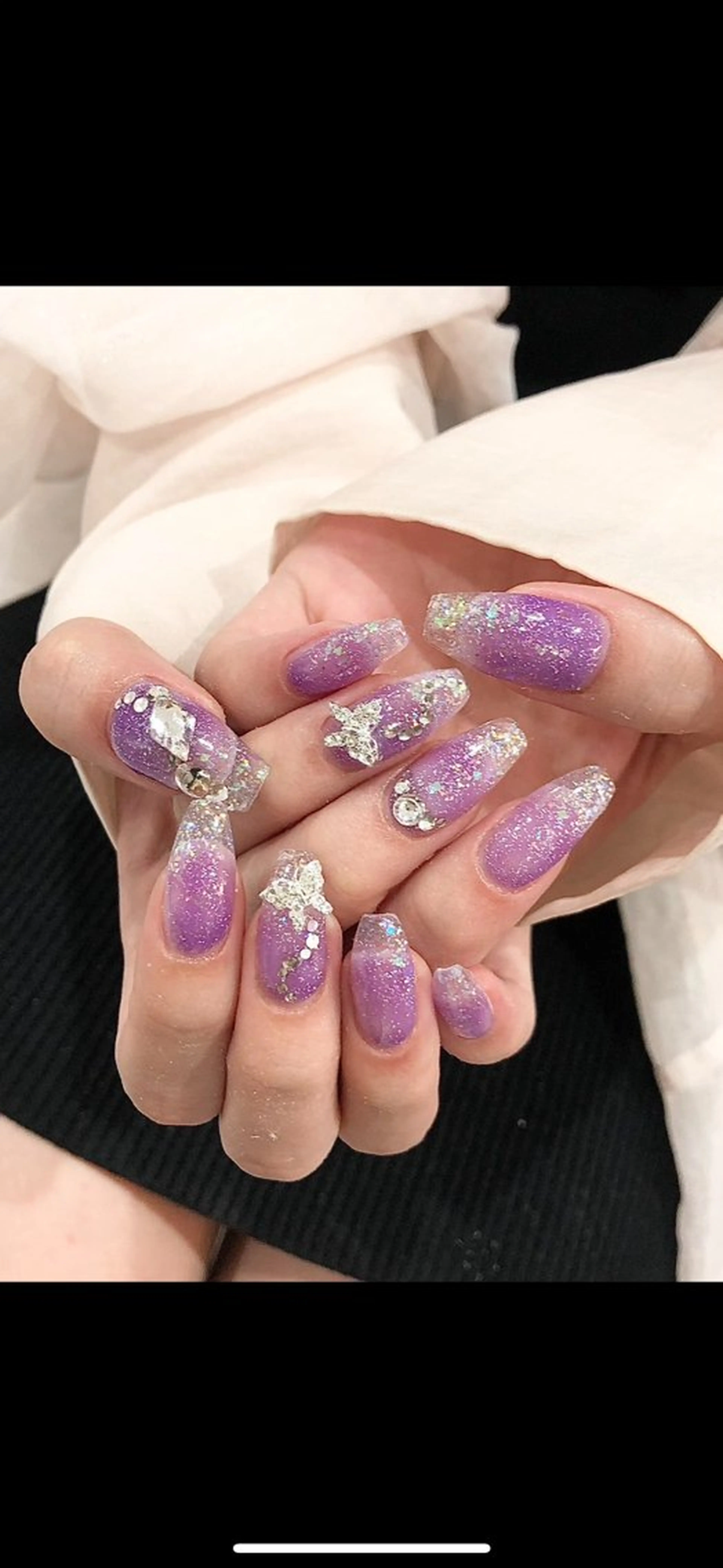 ✨gold➕tip長さだし10本✨の写真