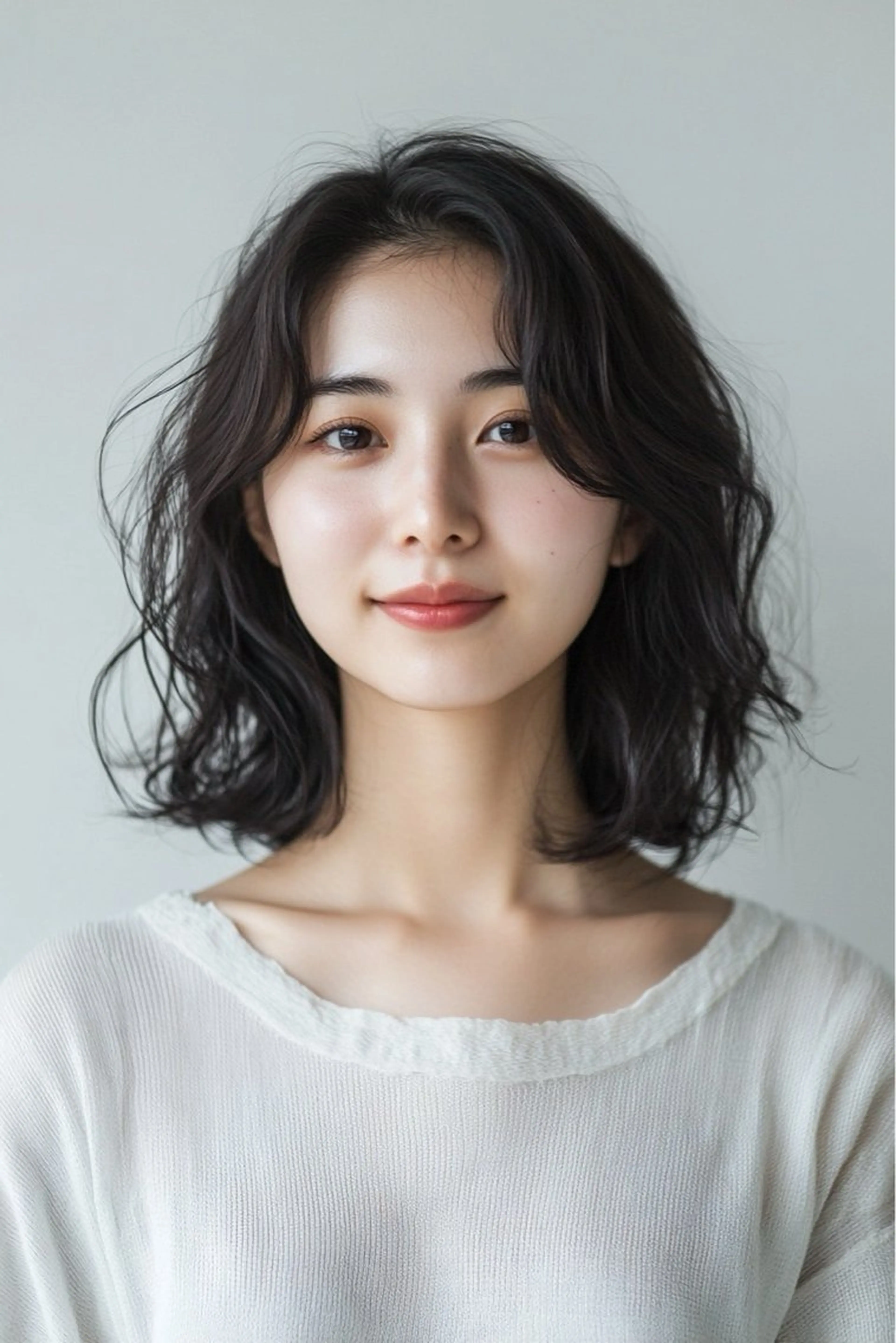 ミディアム 暖色カラー//了戒 美希//伊勢原のヘアスタイル