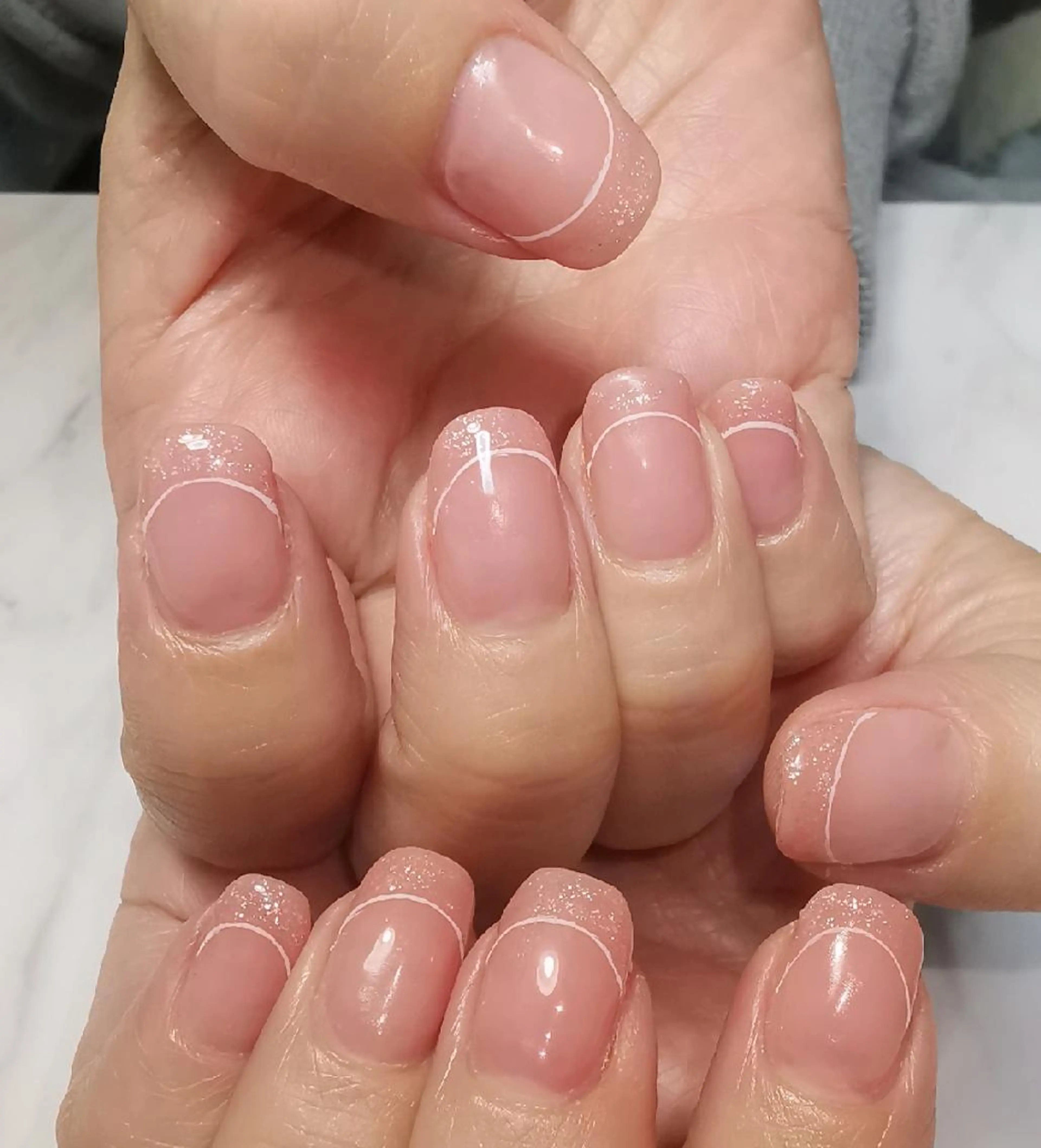 ネイル フレンチネイル ハンドネイル reve あやののネイルデザイン