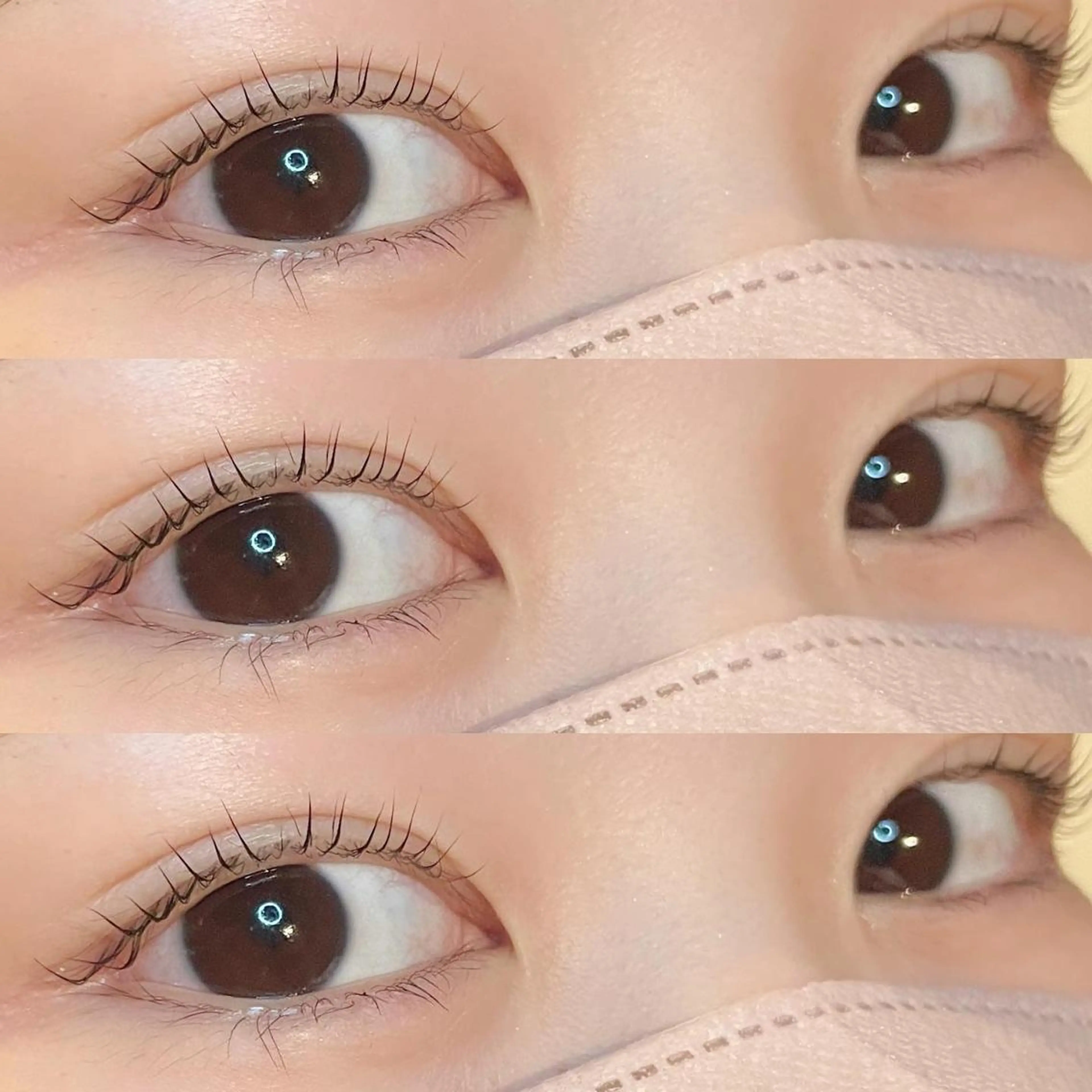 ショート カラー パーマ メンズ キッズ マツエク・マツパ メンズパーマ 束感まつ毛 パリジェンヌラッシュリフト まつげパーマ 一重×まつ毛パーマ sara 荒井店のヘアスタイル