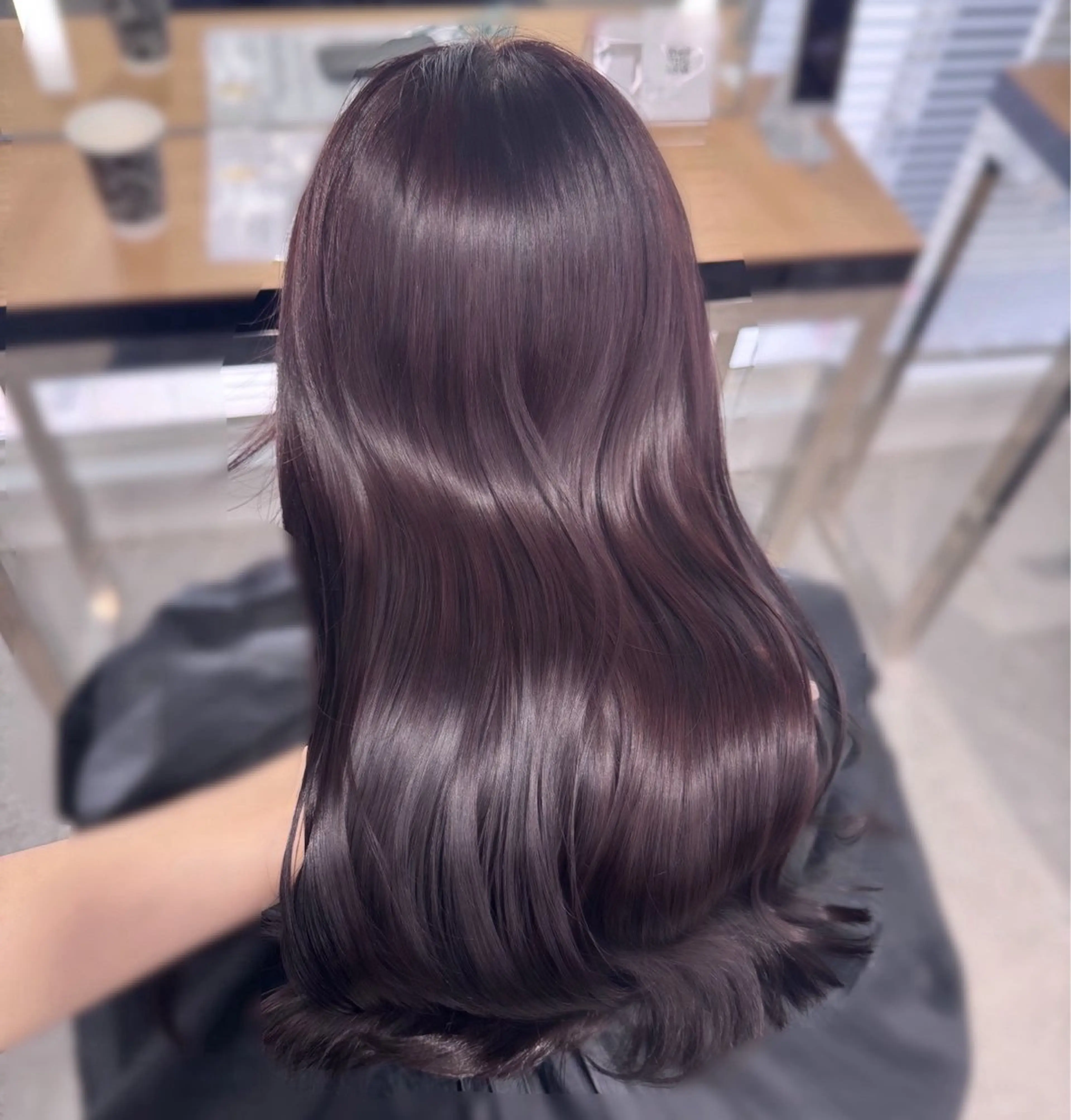 ロング ヘアカラー miku/ラベンダー 透明感カラー🪻❤︎のヘアスタイル