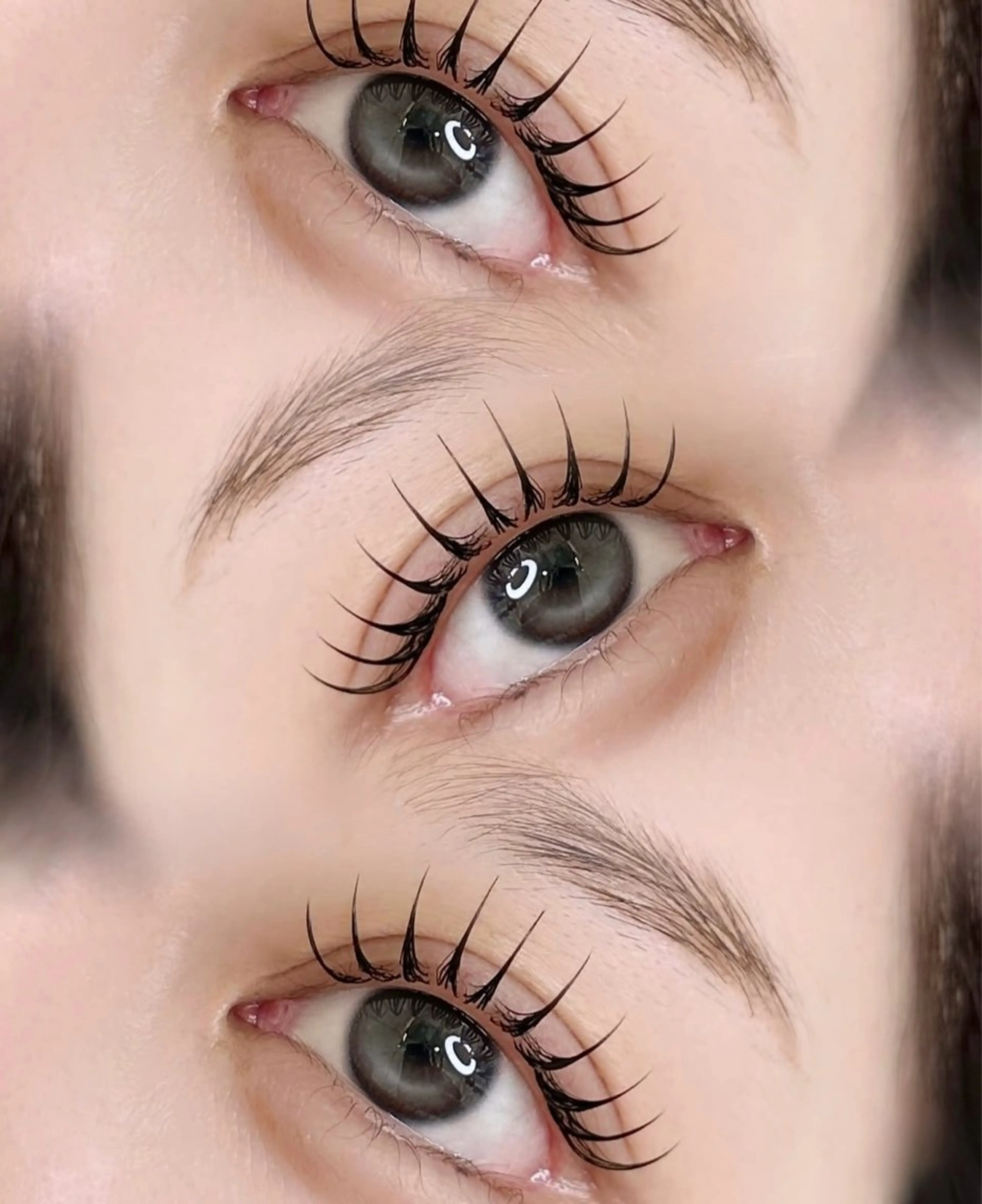 マツエク・マツパ 束感まつ毛 韓国風マツエク パリジェンヌラッシュリフト まつげパーマ マツパ 池袋💖 チルザルトサロンのマツエク・マツパデザイン