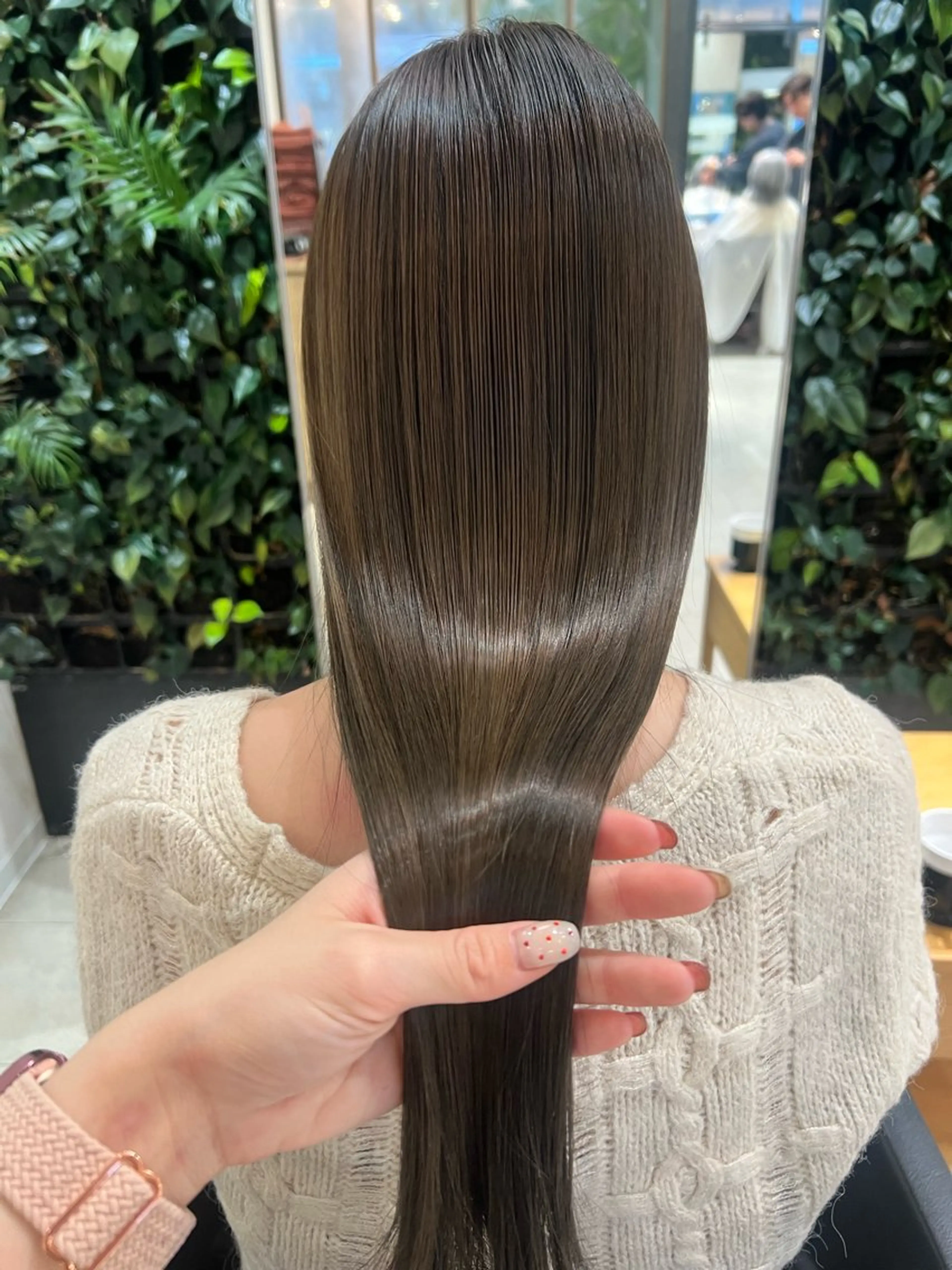 ロング カラー パーマ 髪質改善 カット ヘアカラー 縮毛矯正 🫧Ai/ ロロネー森ノ宮💖のヘアスタイル