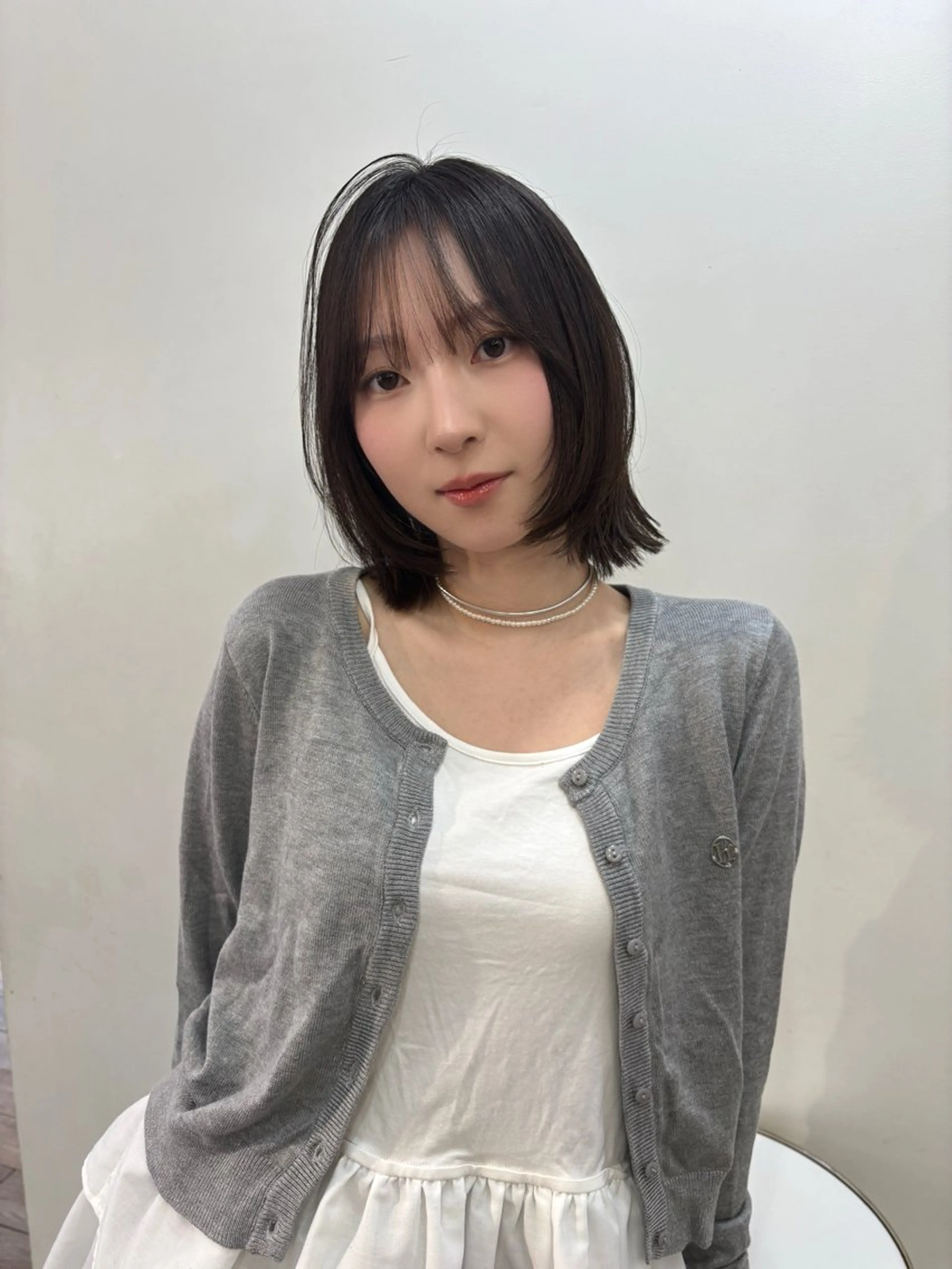 ミディアム カット ヘアカラー k-two ウエダカナミ🎀のヘアスタイル