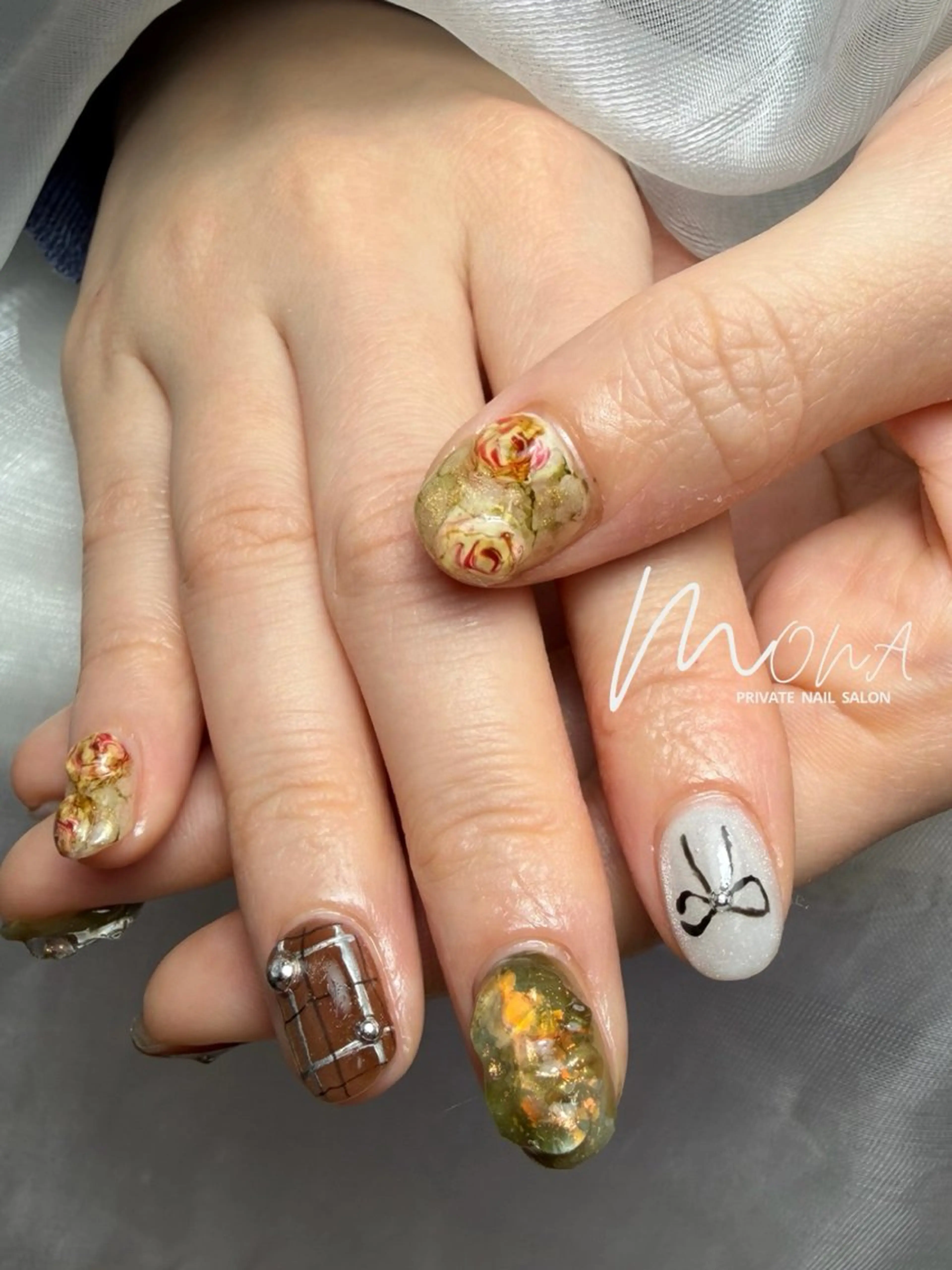 ネイル ニュアンスネイル ハンドネイル Nailsalon MONA.のネイルデザイン