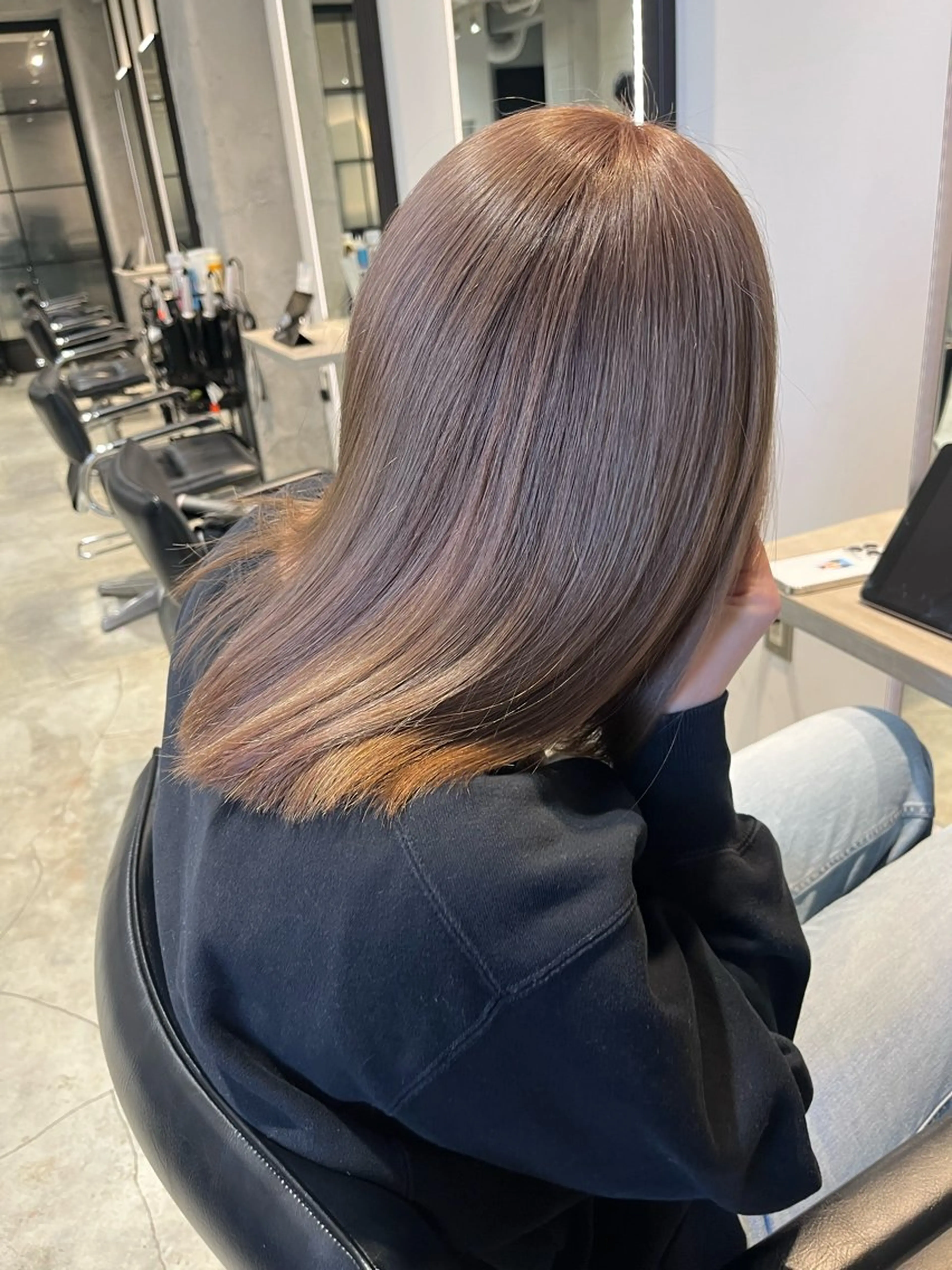 セミロング カラー Juna✂️ レイヤー / ボブのヘアスタイル