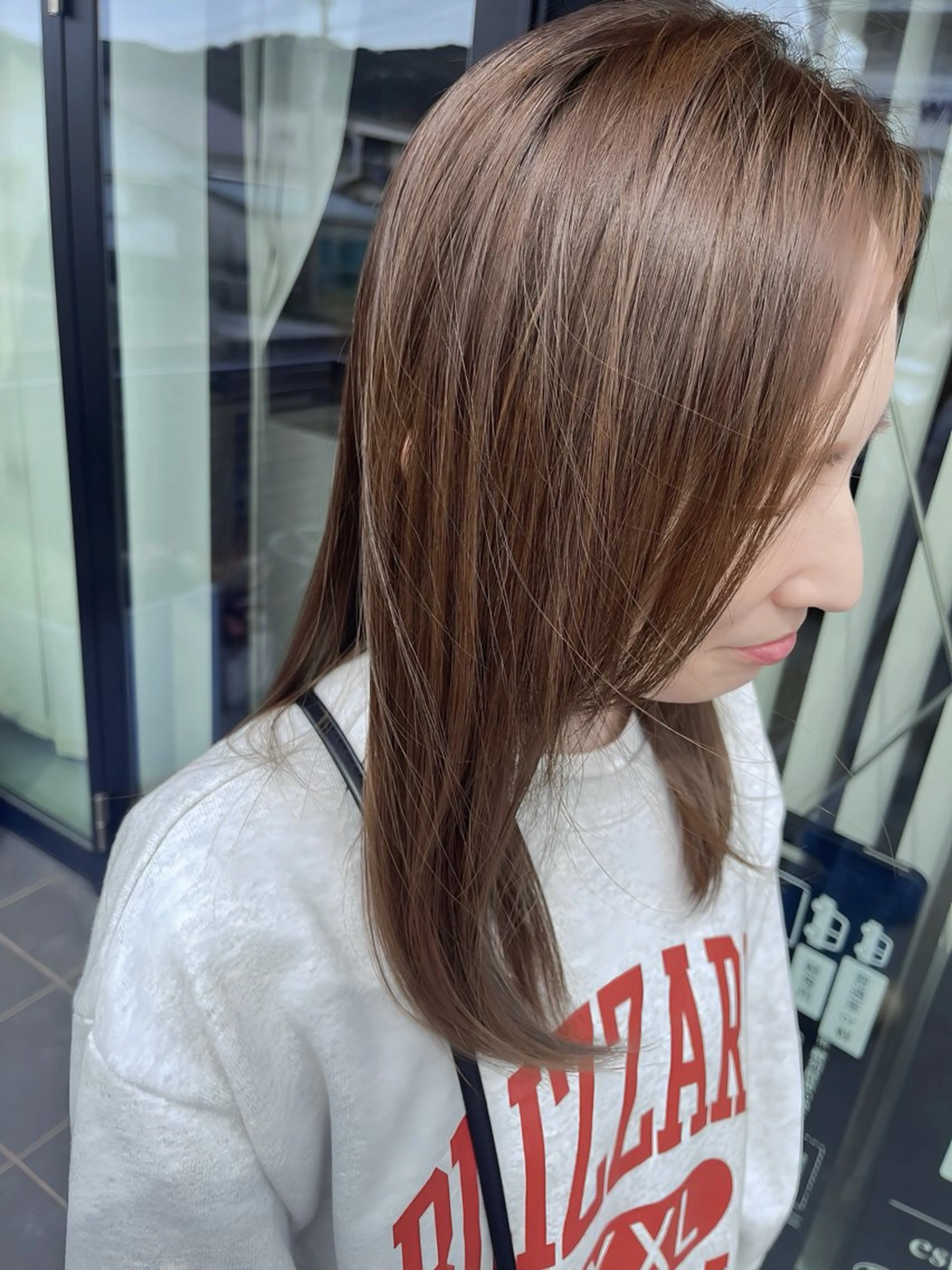 【️色持ちupサラ艶カラー️🩵】ワンカラー➕クイックトリートメントの写真