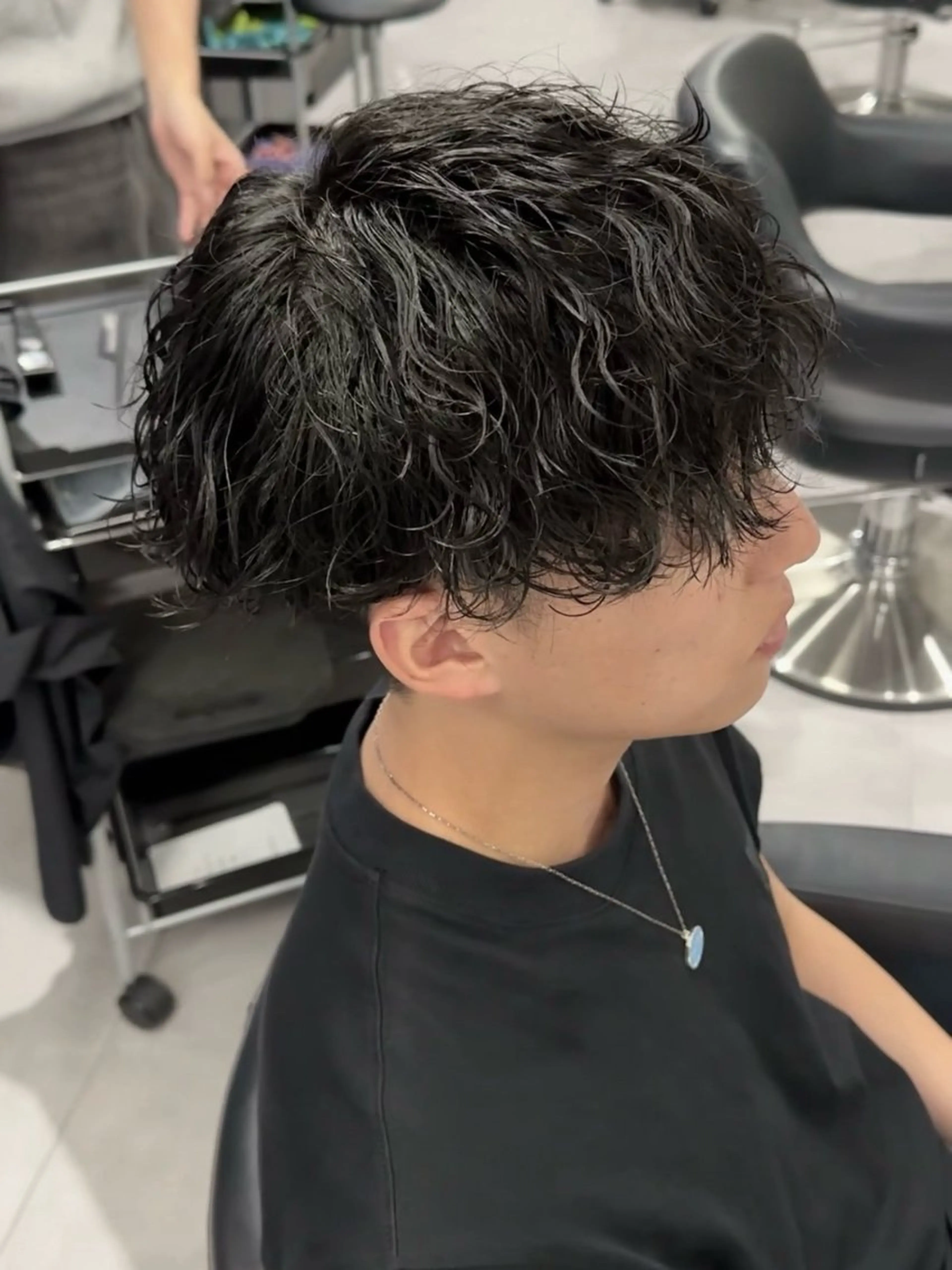 パーマ カット パーマ HYPE伏見所属・✨メンズパーマ必見✨ 🫧メンズ専門ひびきのヘアスタイル