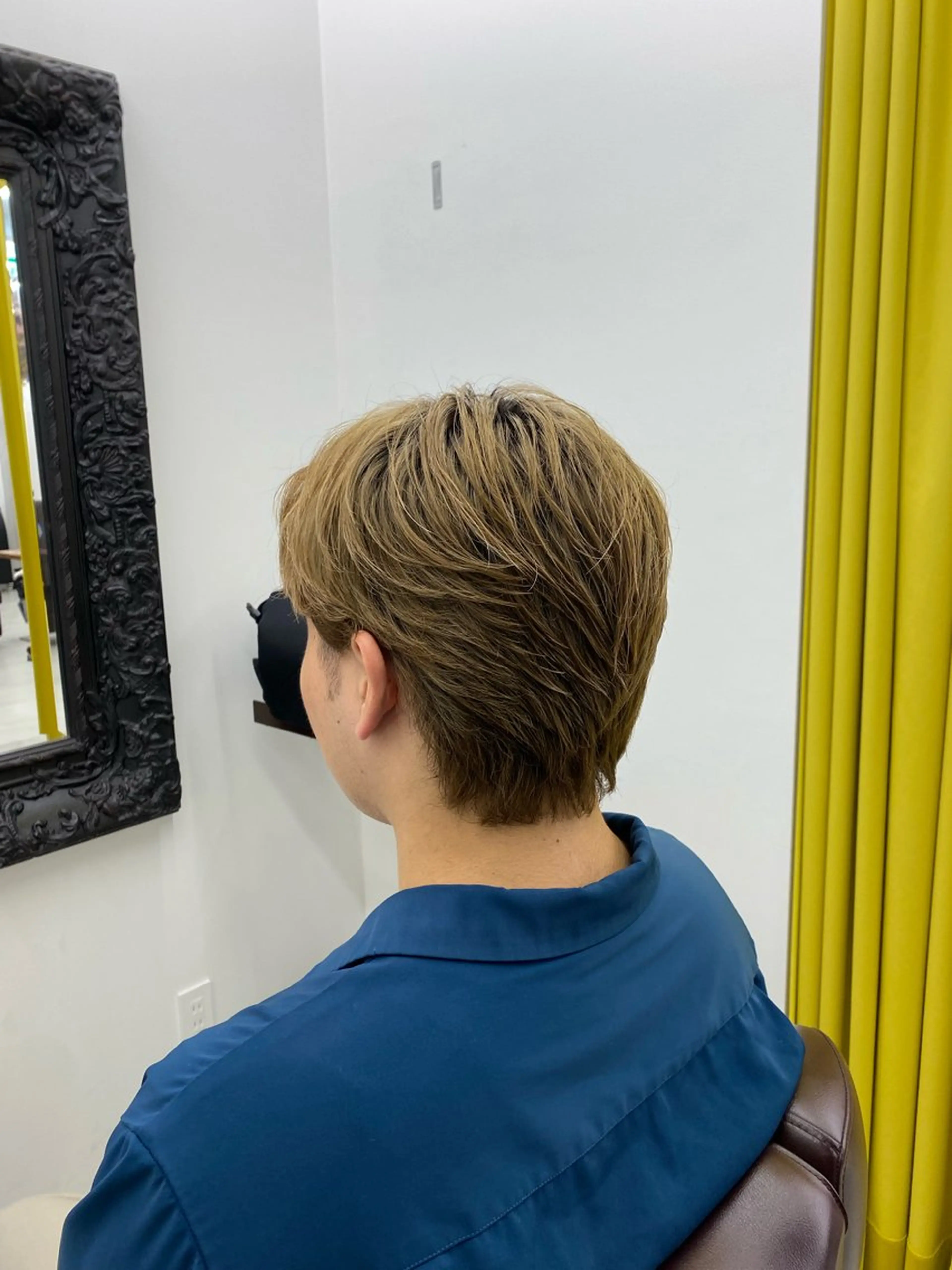 ミディアム メンズ センターパート メンズ韓国風 刈り上げ 韓国風ヘア カット メンズカット/セ ンターパート/Ryuのヘアスタイル