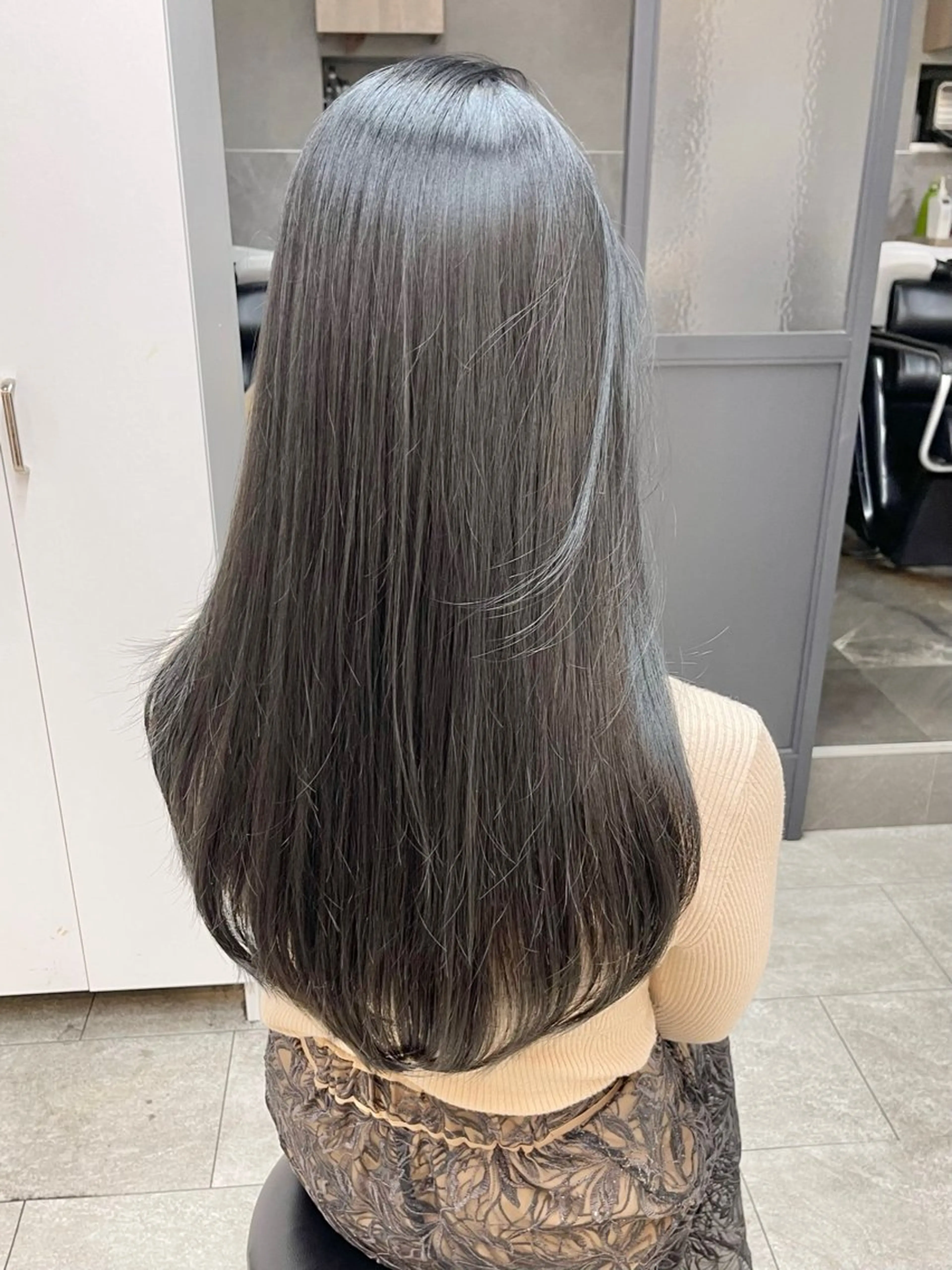 ロング neaf六本木所属・韓国風レイヤー ショート/犬塚 優介のヘアスタイル