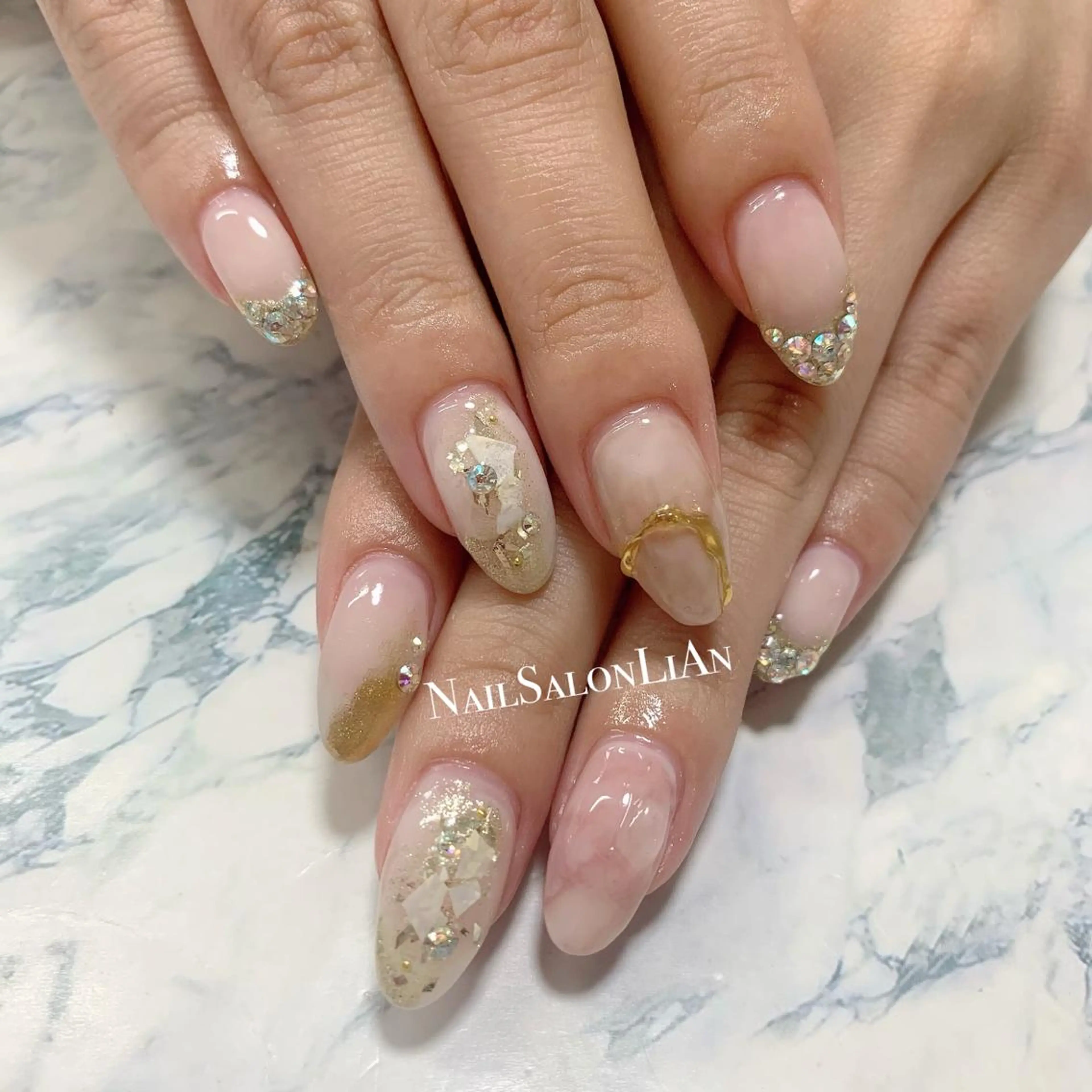ネイル ハンドネイル NailSalon LiAnのネイルデザイン