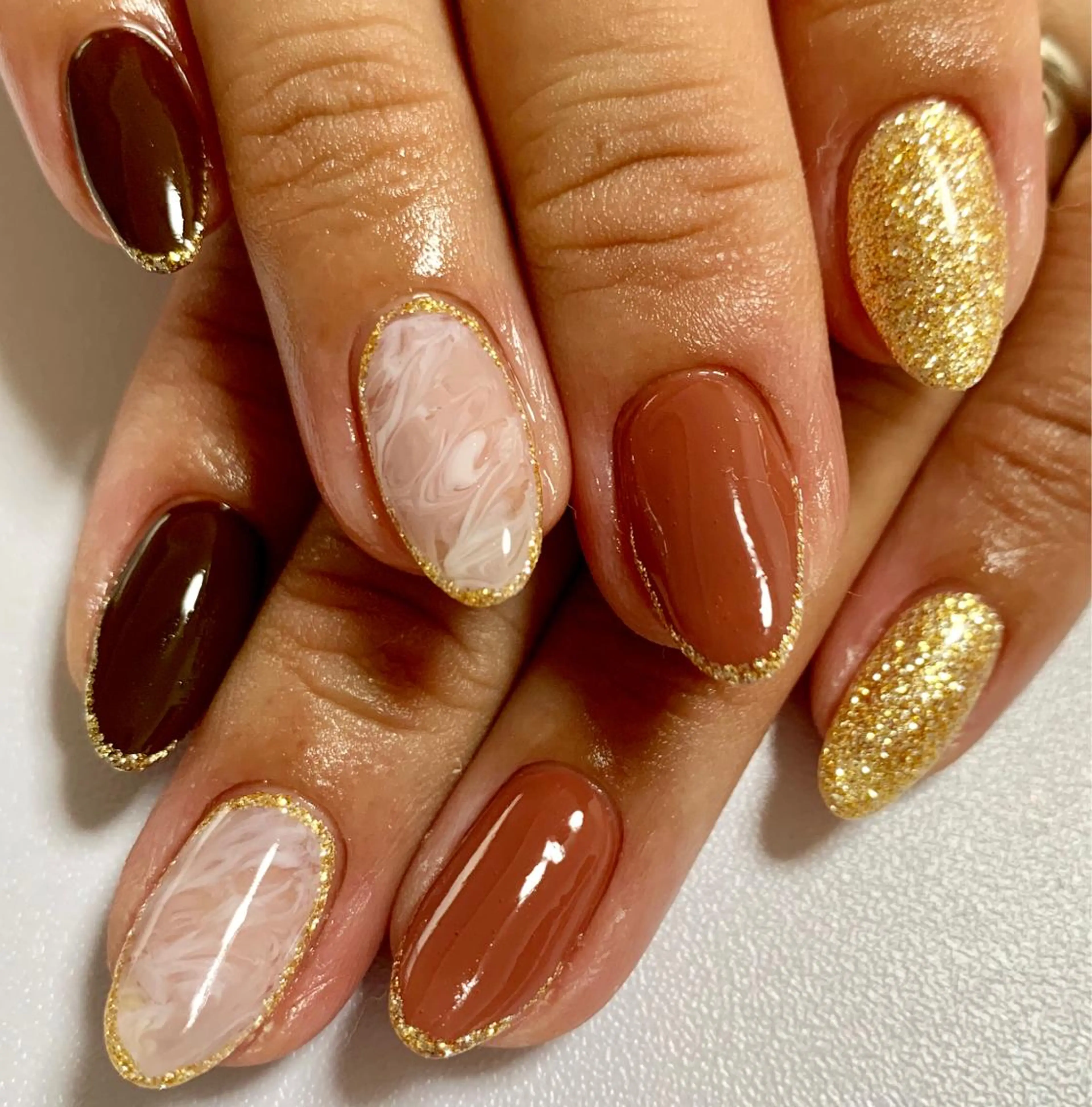 ネイル ハンドネイル Nail&Eyelash Amour(アムール)所属・山下 愛のネイルデザイン