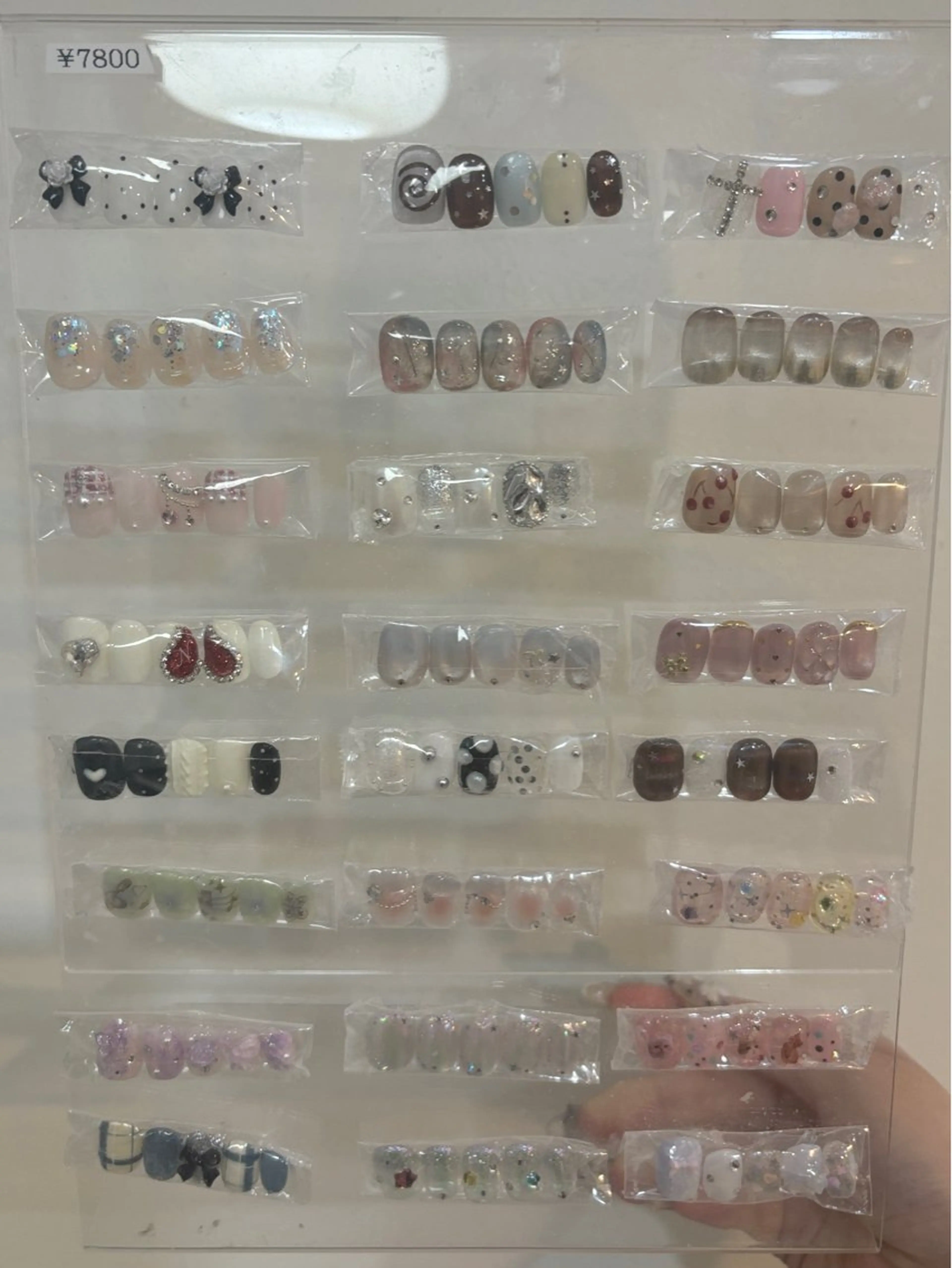 【オフあり】⚠️テストモデル⚠️ウィンターコース※画像のデザインの中からお選びいただけますの写真