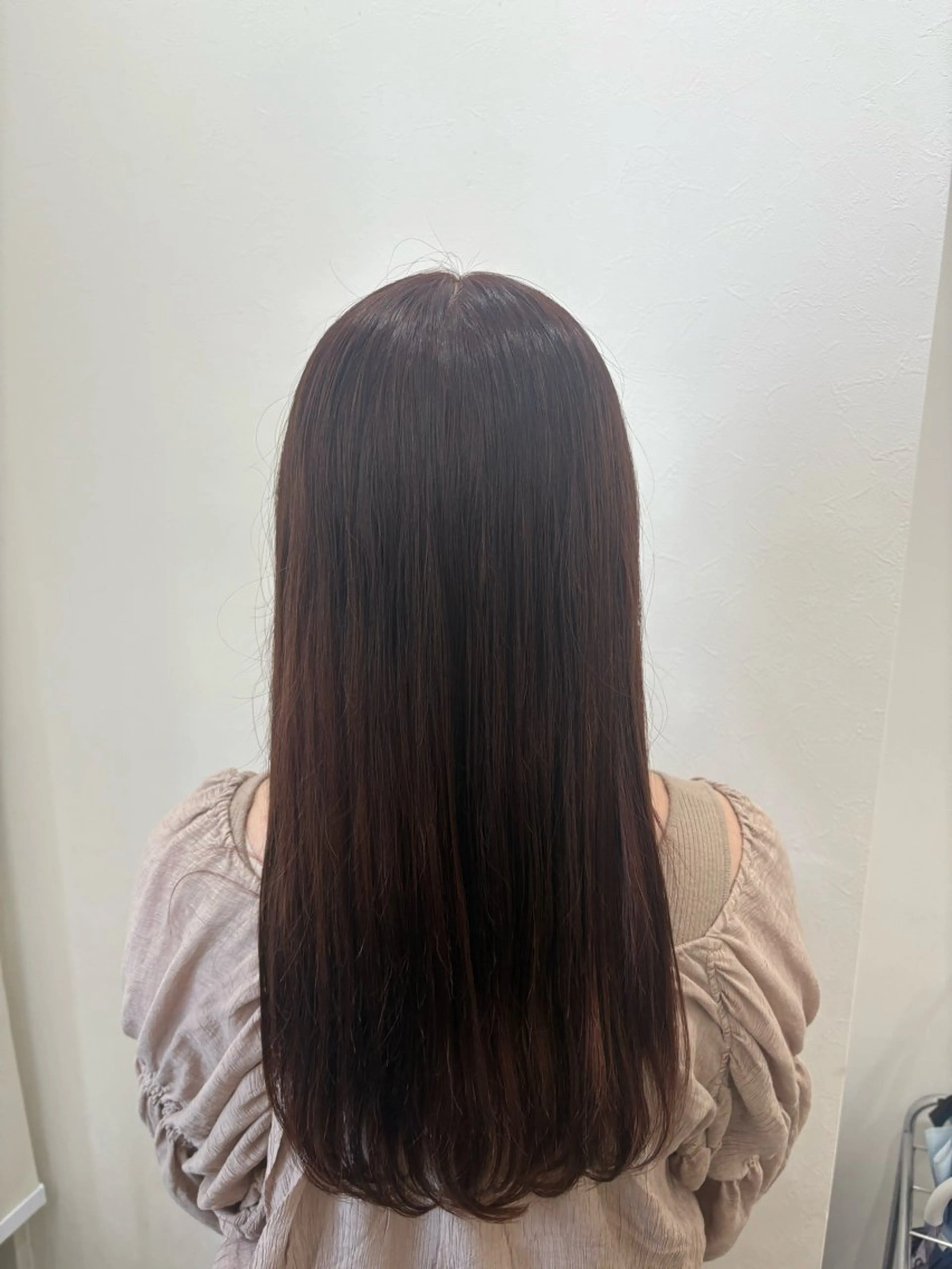 ロング ピンクブラウン 東三国/ CHISAKI🎀のヘアスタイル