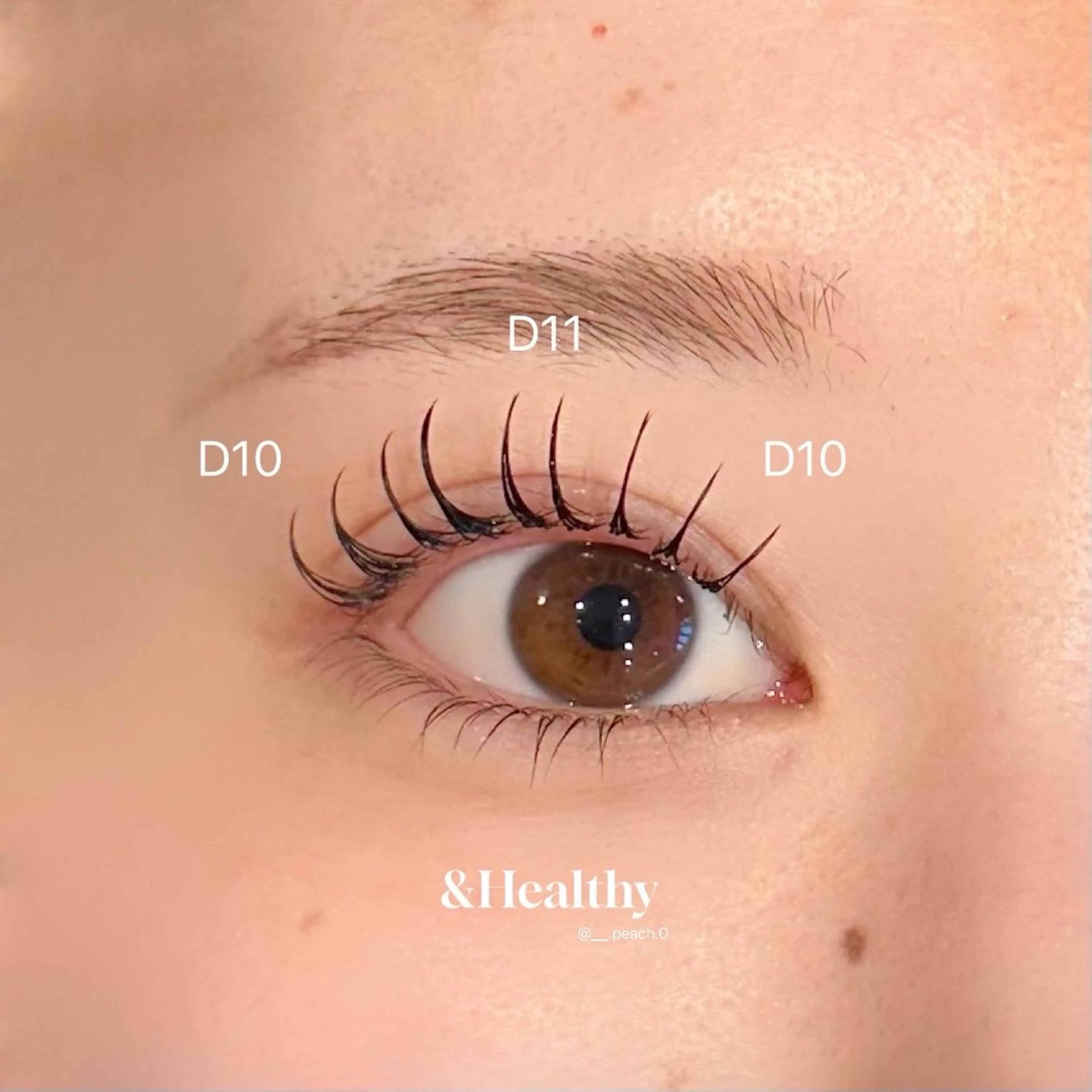 マツエク・マツパ フラットラッシュ ナチュラル 下まつげエクステ 一重×まつ毛パーマ マツエク Olivia 村上のマツエク・マツパデザイン