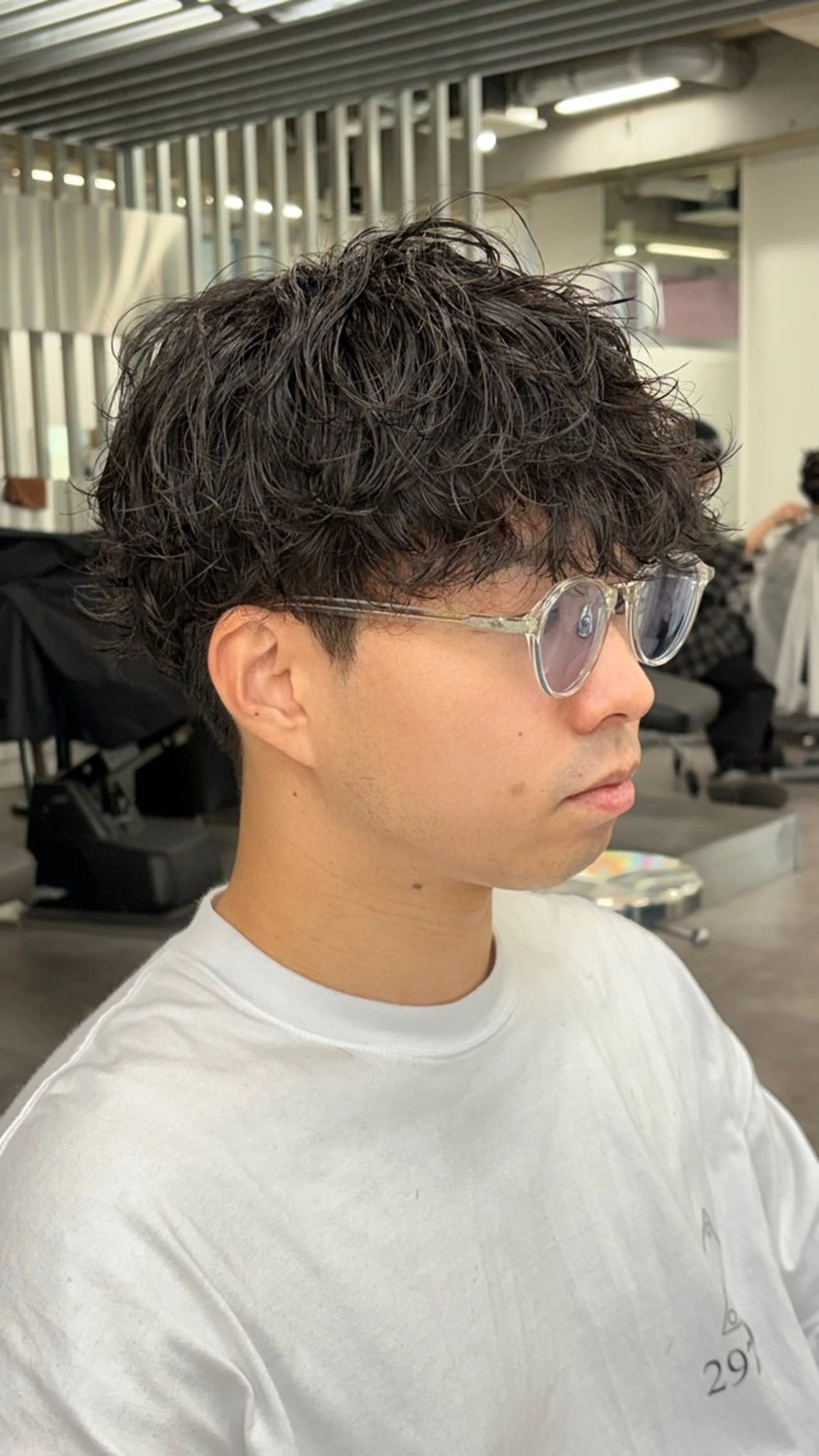 パーマ メンズ fifth 原宿　【フィフス】所属・fifth/メンズ パーマ/川﨑泰就のヘアスタイル