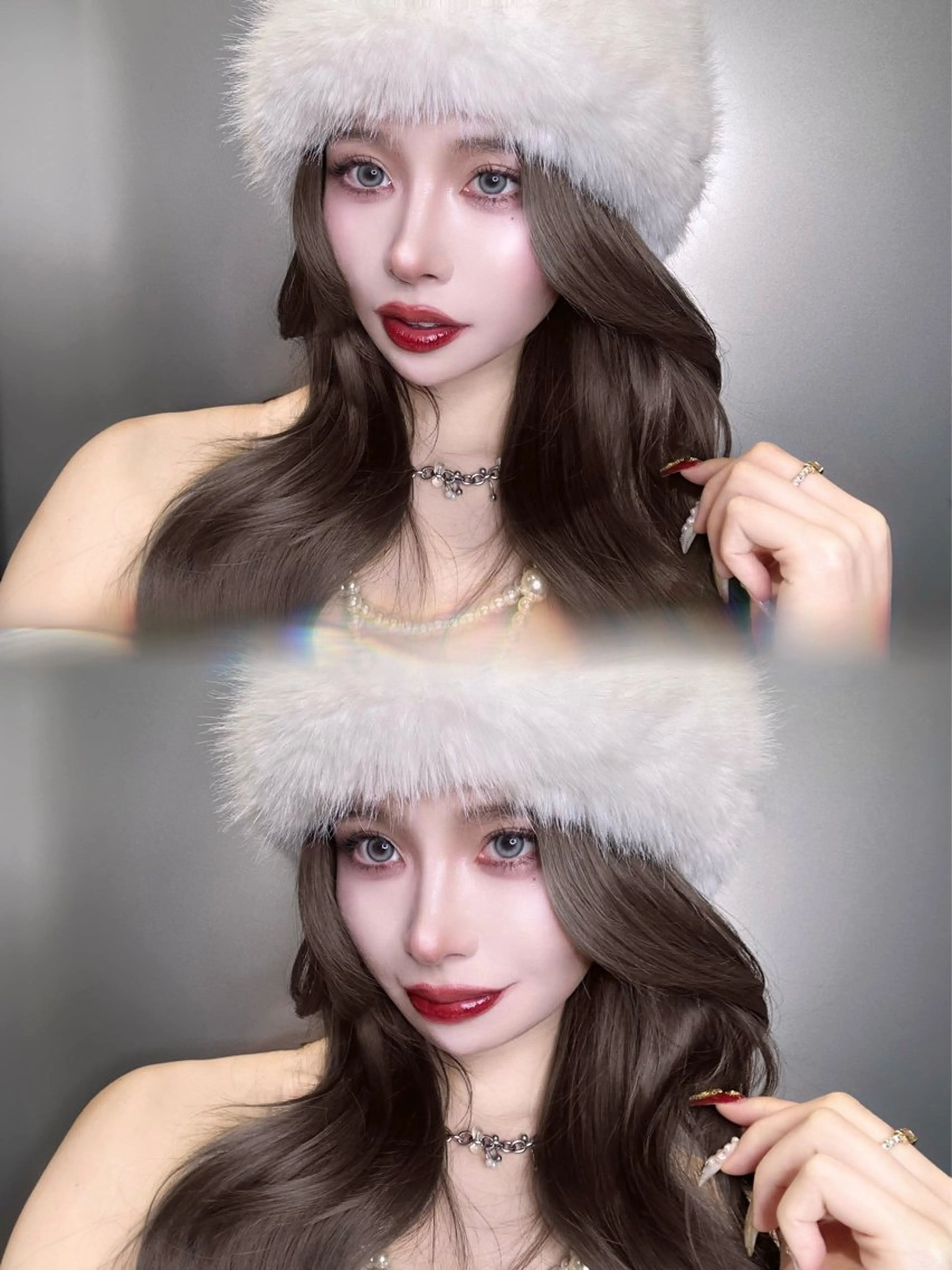 [💞ケアにこだわりたい方必見💞]艶感たっぷりケアカラー🪽メンテナンスカット付き✨超音波3stepTR🫧の写真