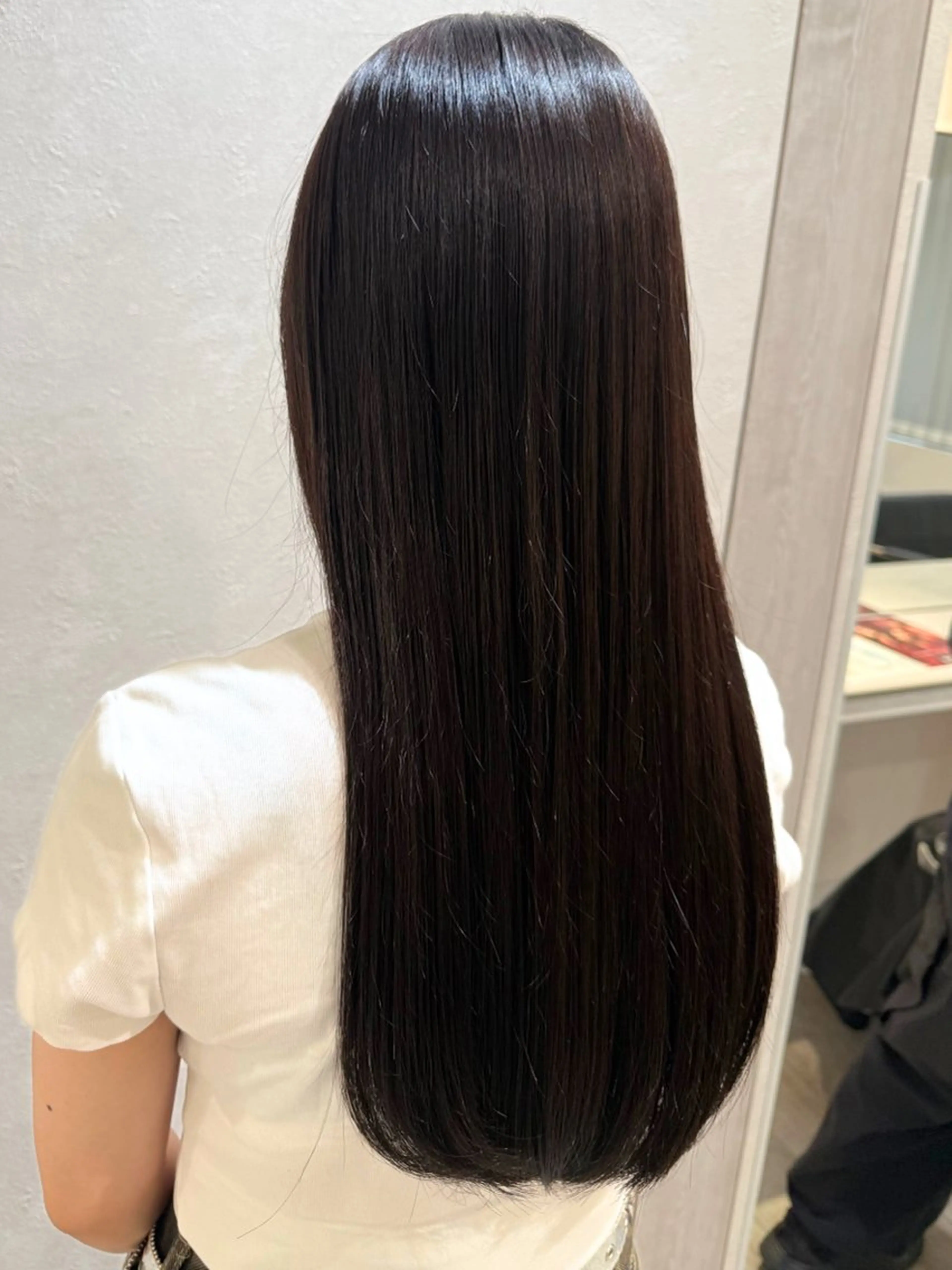 ロング カラー 髪質改善 縮毛矯正 縮毛矯正 トリートメント 髪質改善縮毛矯正 💎TOMOのヘアスタイル