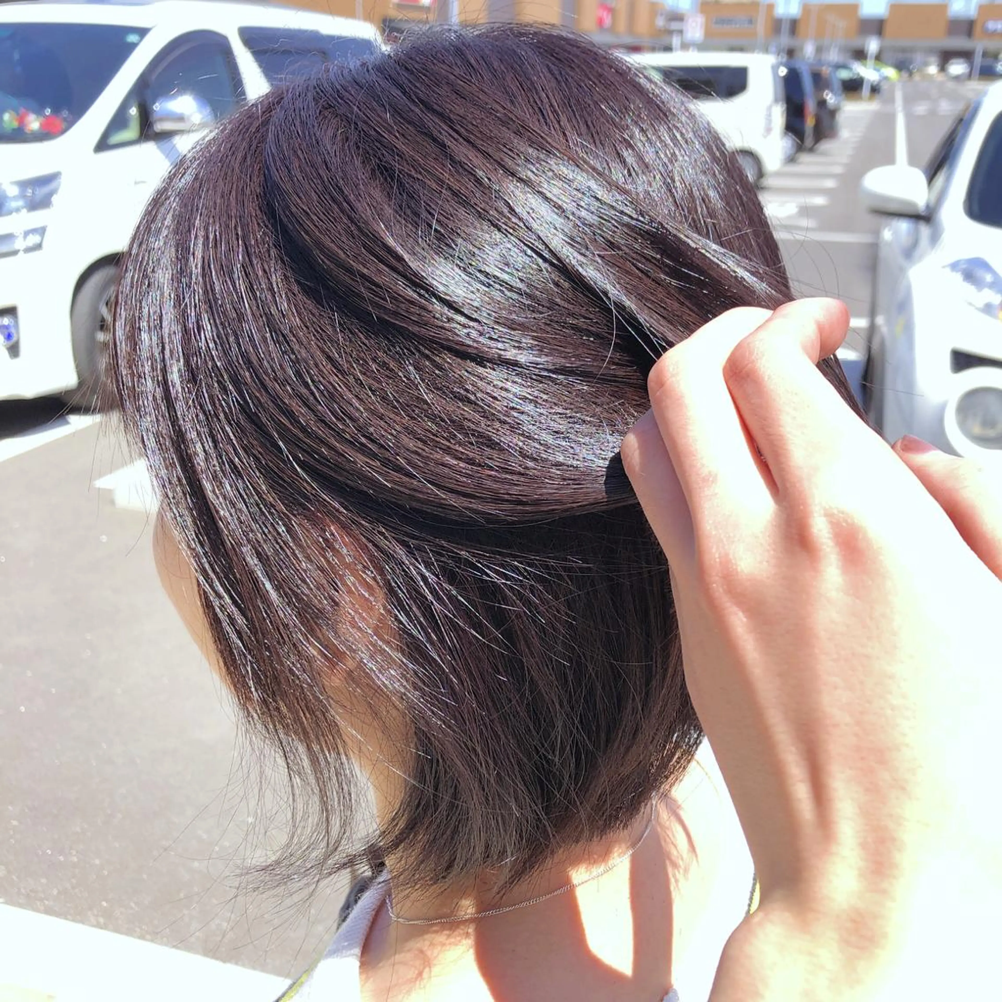 ショート 太白区白髪ぼかし/ ボブカット/千葉達人のヘアスタイル