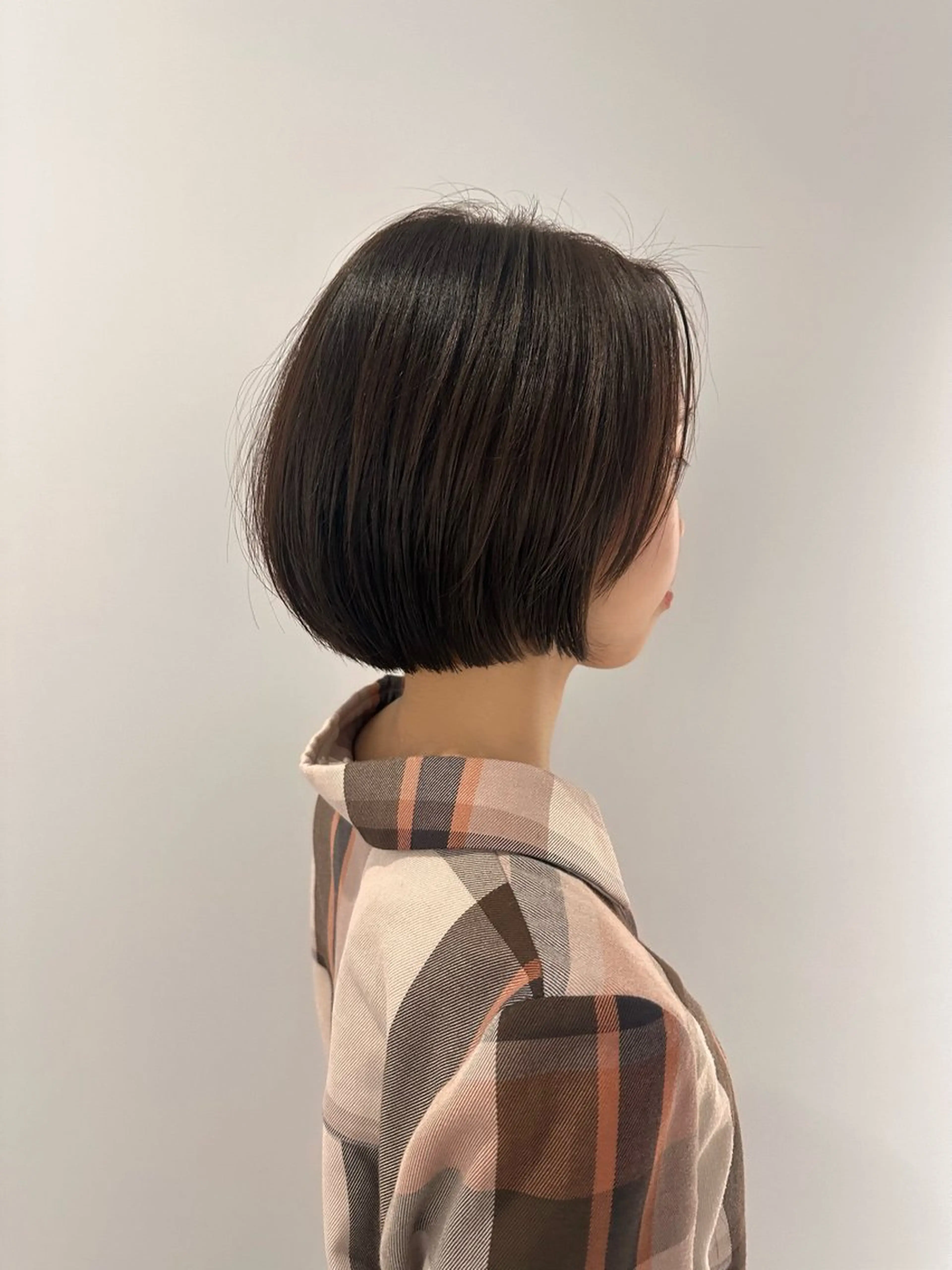 ショート ショートボブ ボブ ショートヘア カット ヘアカラー トリートメント 艶レイヤー/艶髪矯正 /ケラトリ/石井のヘアスタイル