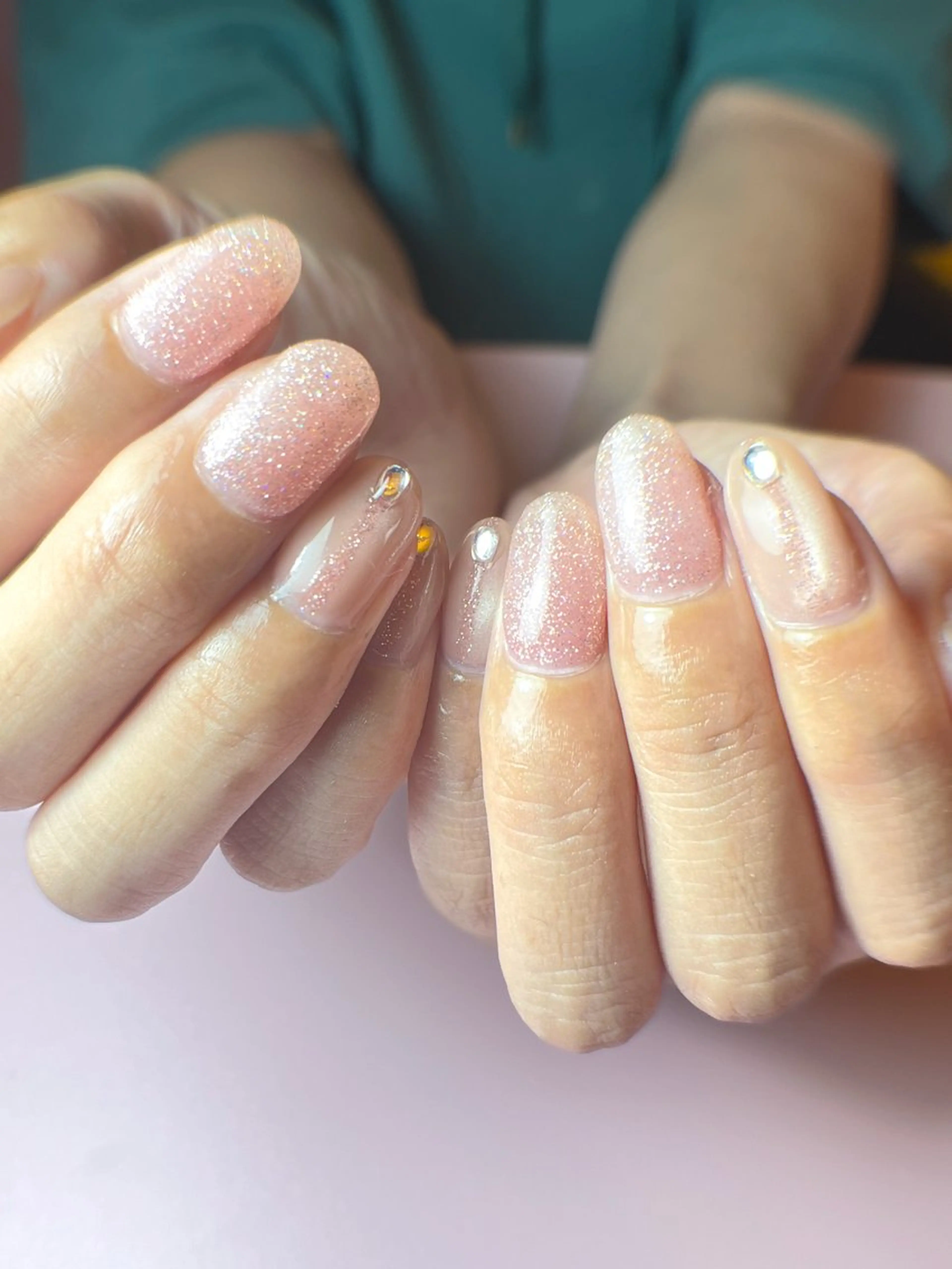 ネイル フラッシュネイル マグネットネイル シンプルネイル ハンドネイル ハンドケア ナツインフィニティ ネイルズ（なつ）のネイルデザイン