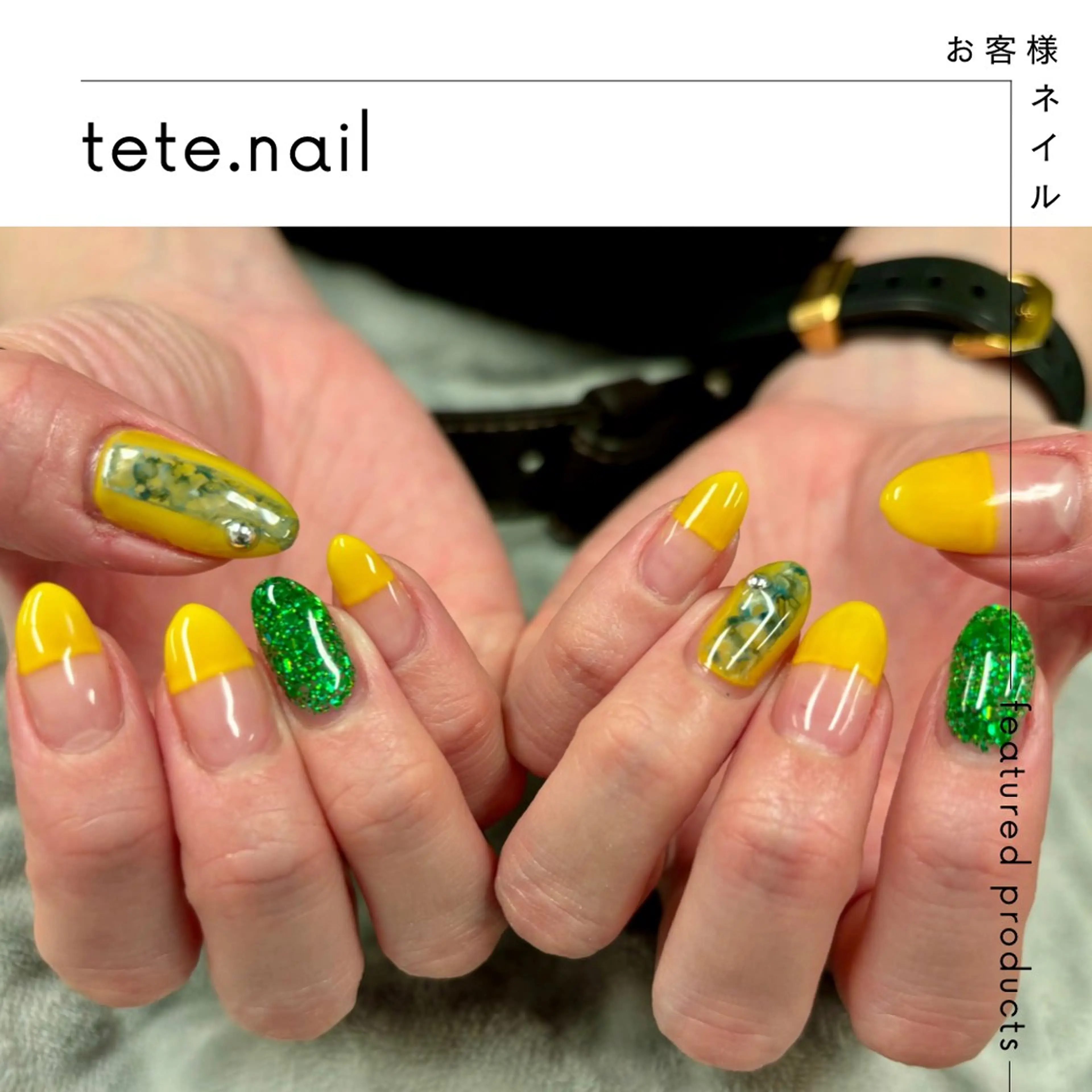 ネイル アートネイル ハンドネイル tete. nailのネイルデザイン