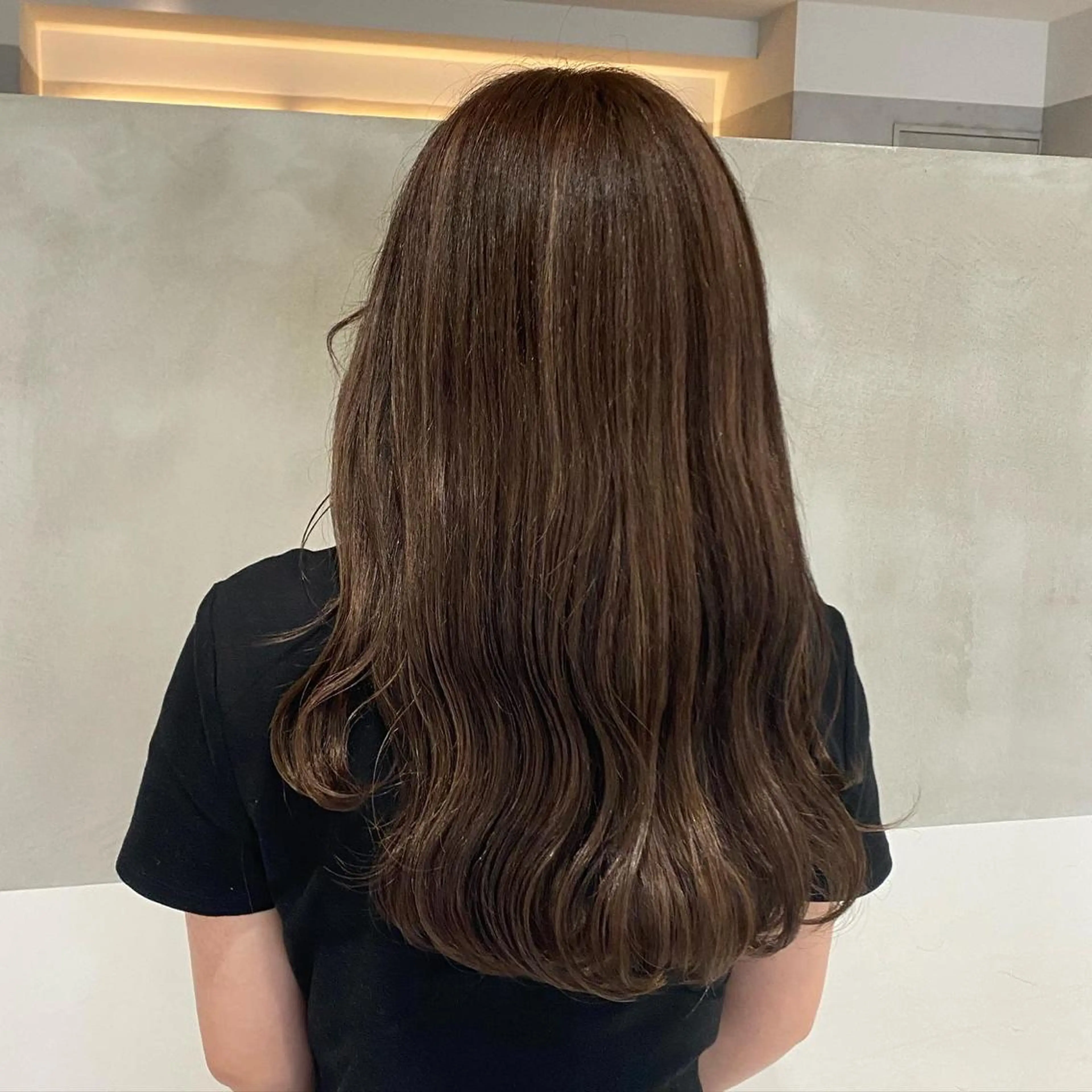 ロング カラー ハイライトカラー ハイライト ナチュラル/韓国💎 haruka 💎のヘアスタイル
