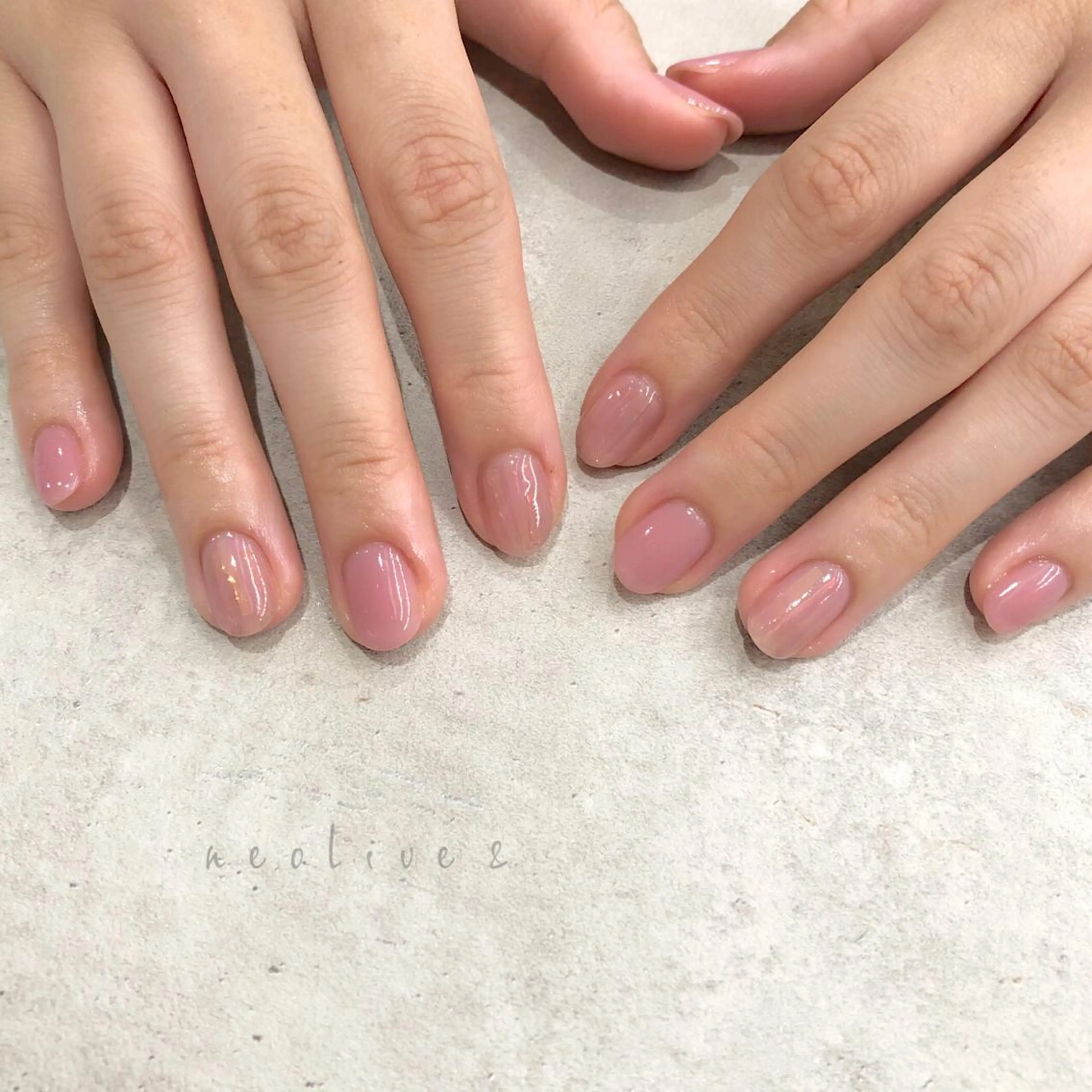 ネイル シンプルネイル ハンドネイル Yuriko Omi パラジェル/渋谷のネイルデザイン