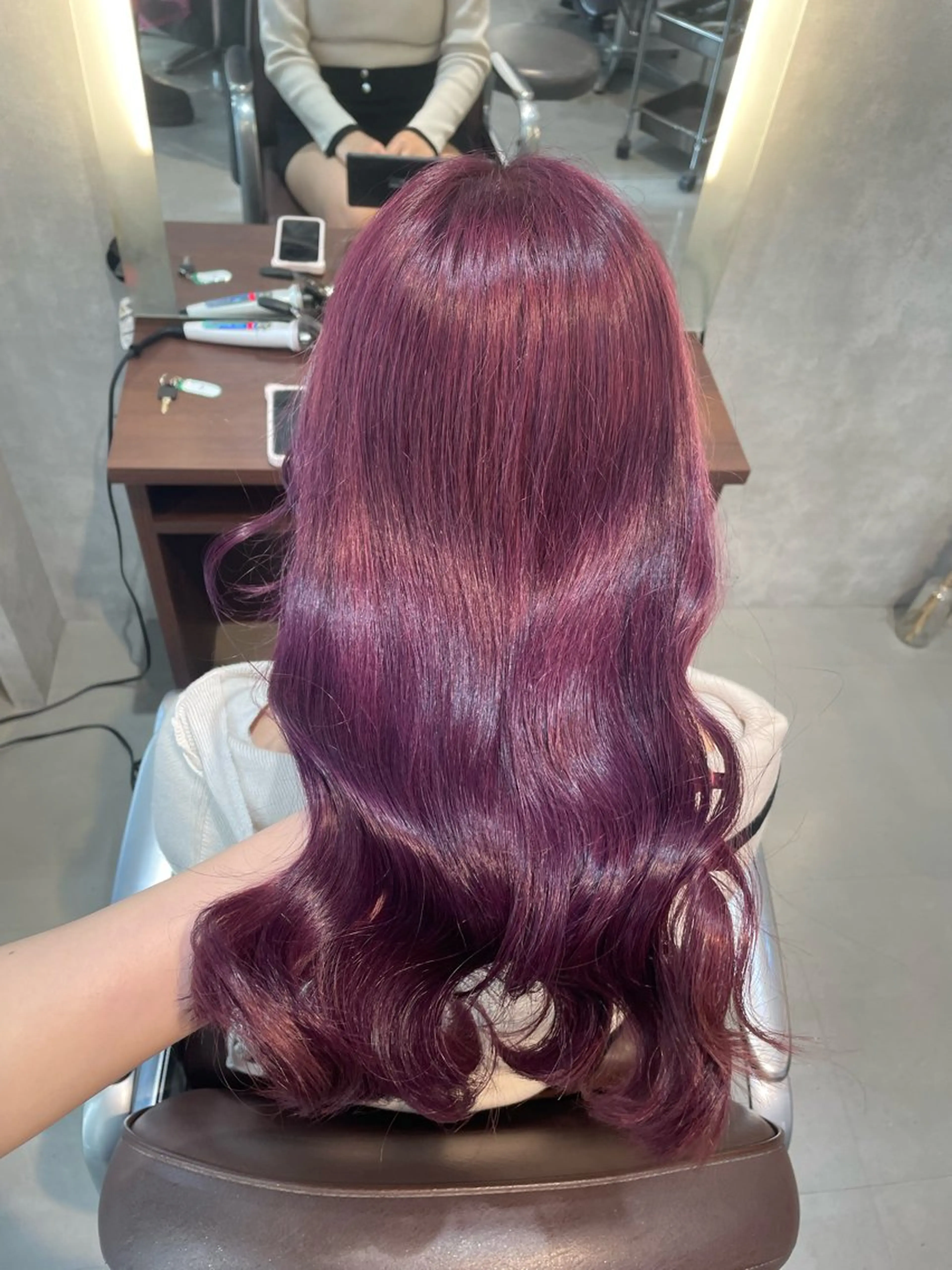 カラー ヘアカラー 🖤ROSEL／ KUREA🖤のヘアスタイル