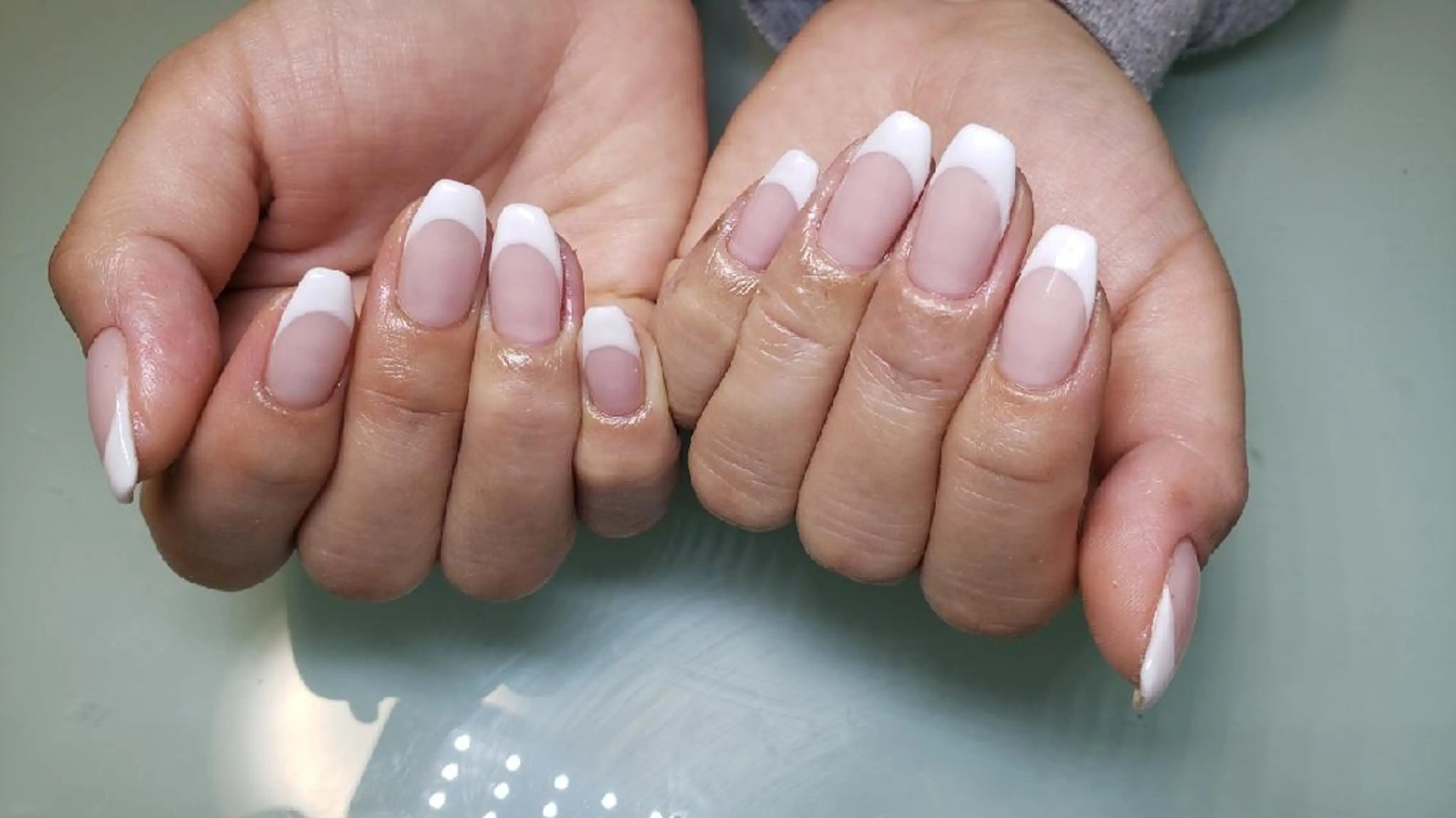 ネイル フレンチネイル Lapis  Nailのネイルデザイン