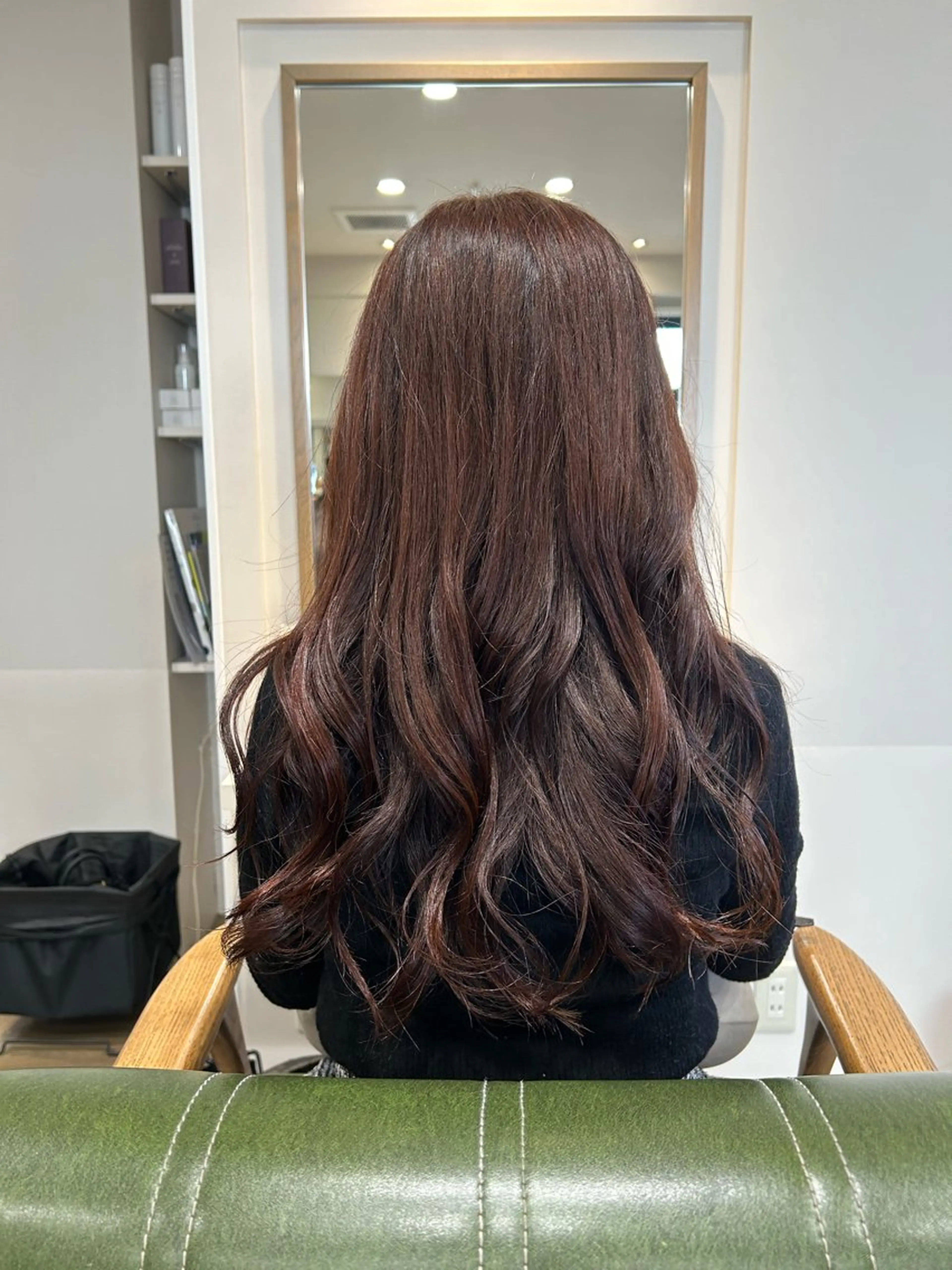 ロング カラー カシス トリートメント カット ヘアカラー トリートメント ヒロタ ハルヒ🦁のヘアスタイル