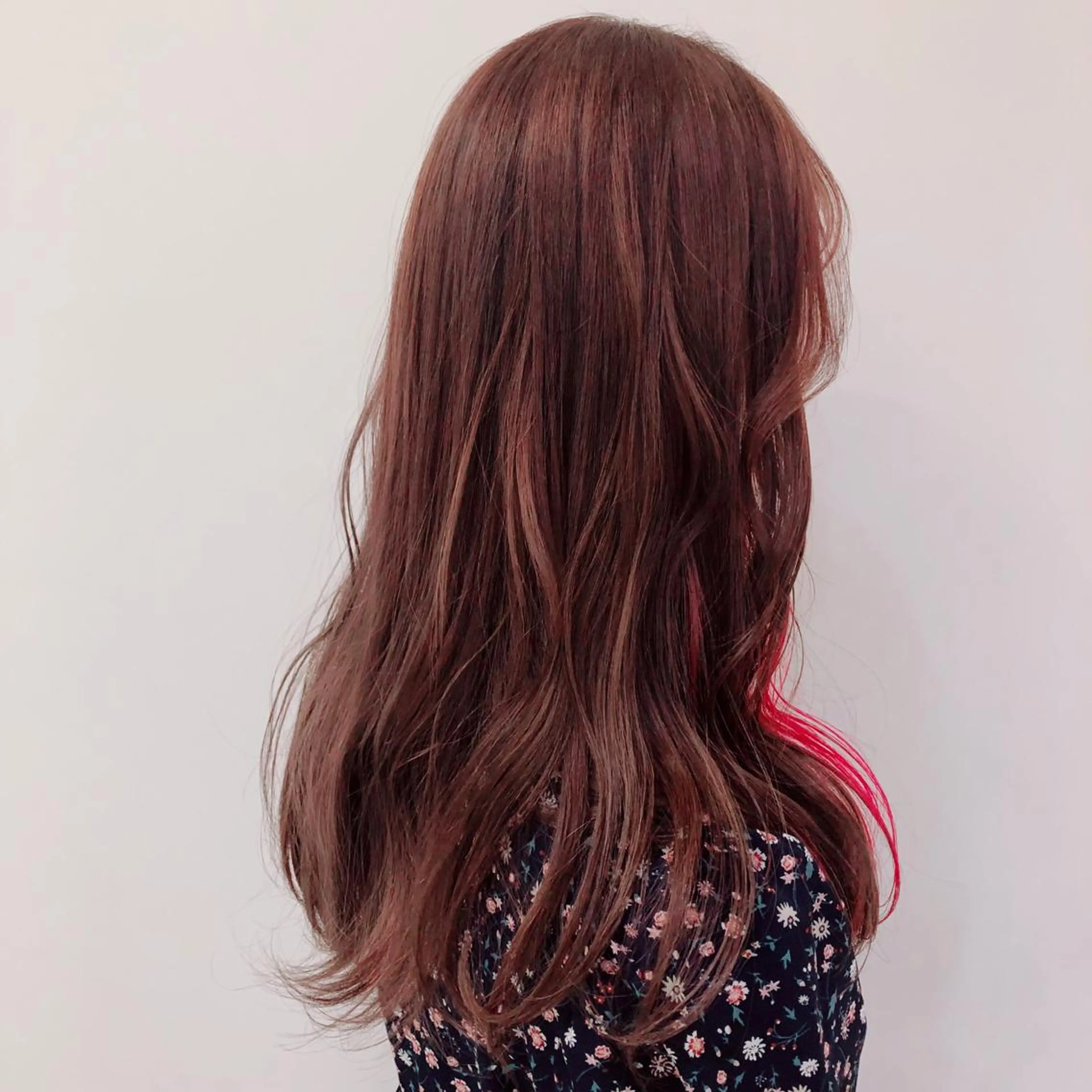 ロング しもかわ かほのヘアスタイル