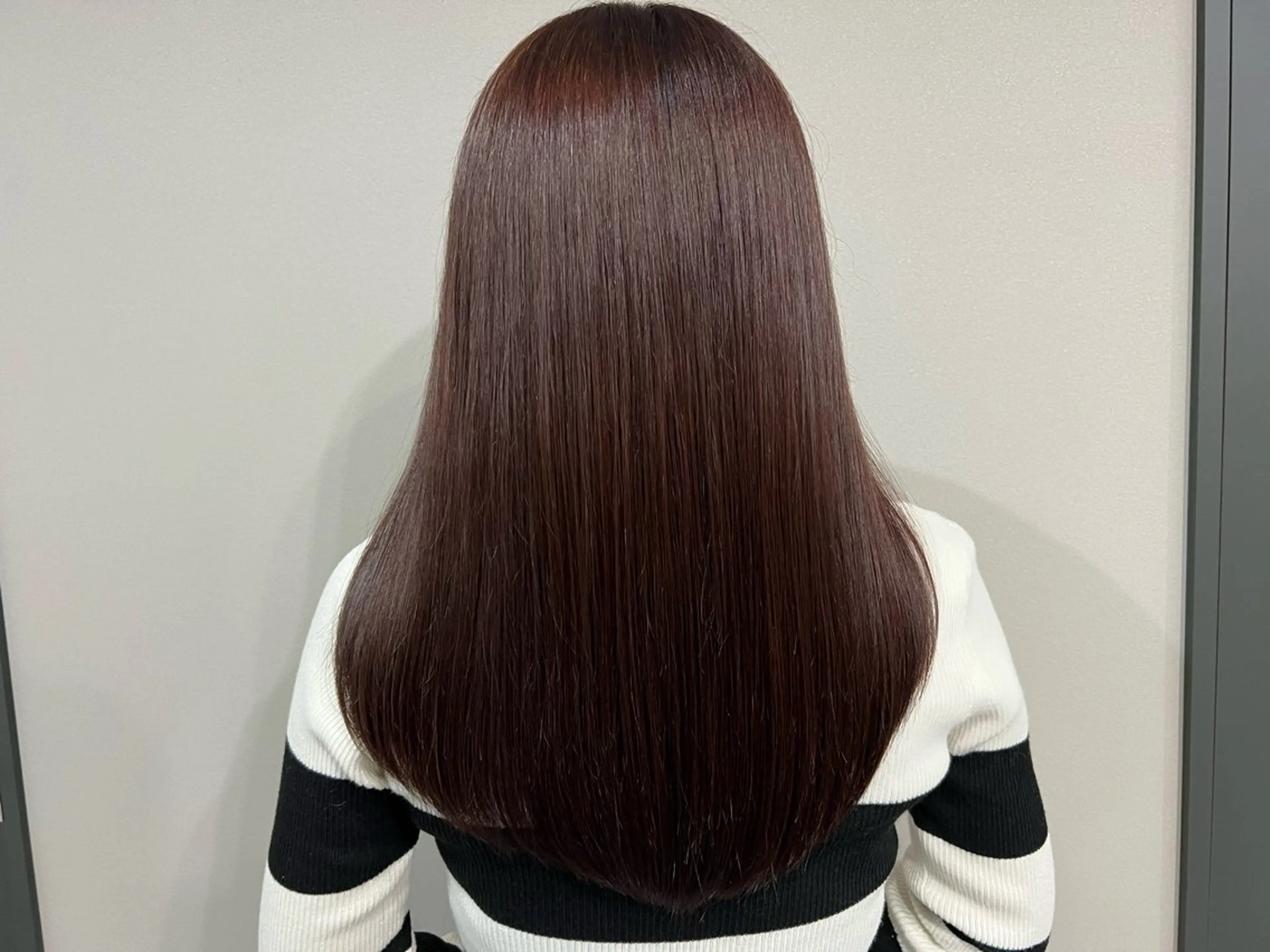 ロング 縮毛矯正 町田/透け感/透明感 Shibuのヘアスタイル