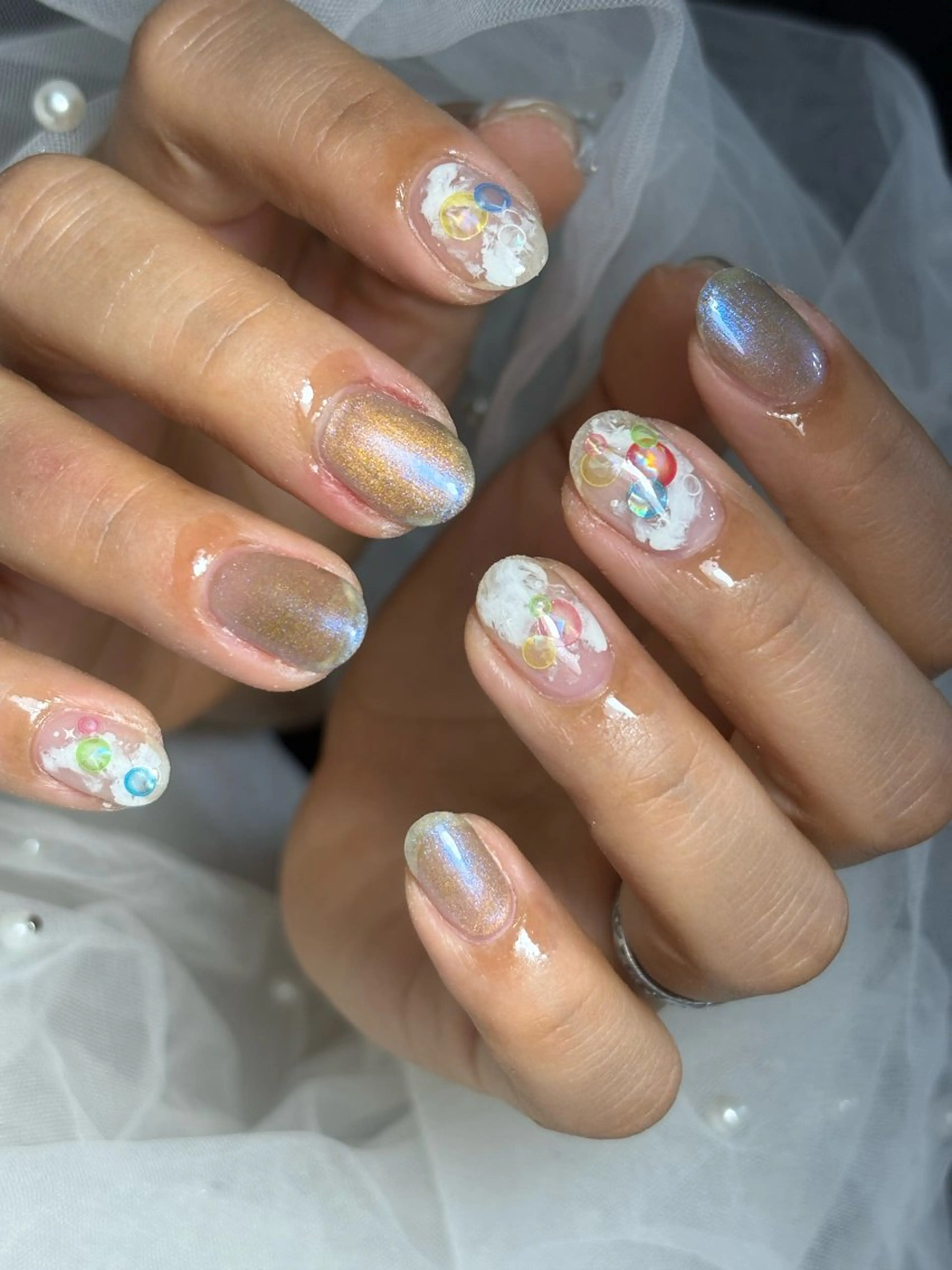 ネイル ハンドネイル フットネイル ✴︎ Delightのネイルデザイン