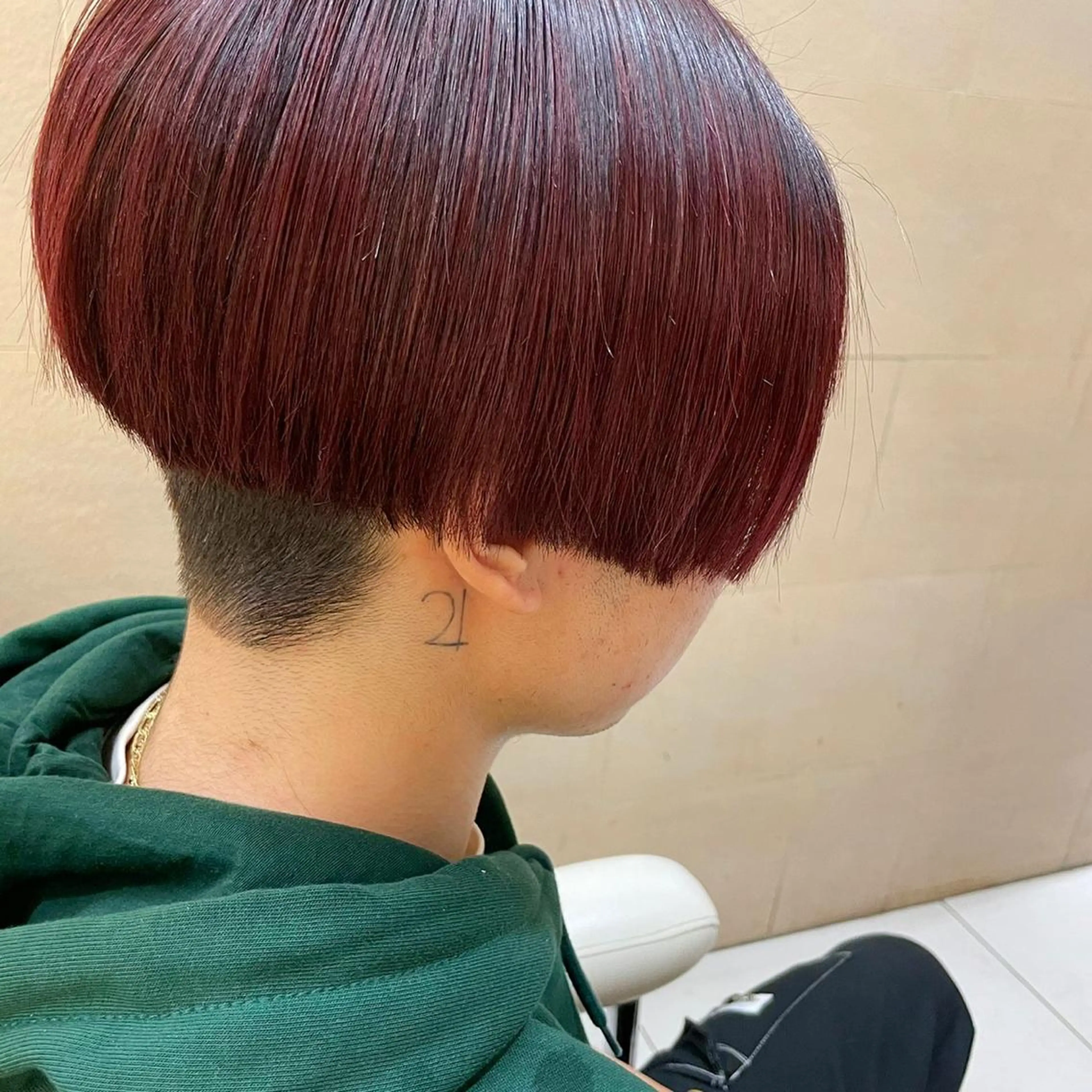 メンズ 新宿/韓国ヘア 中明度カラー/かやのヘアスタイル