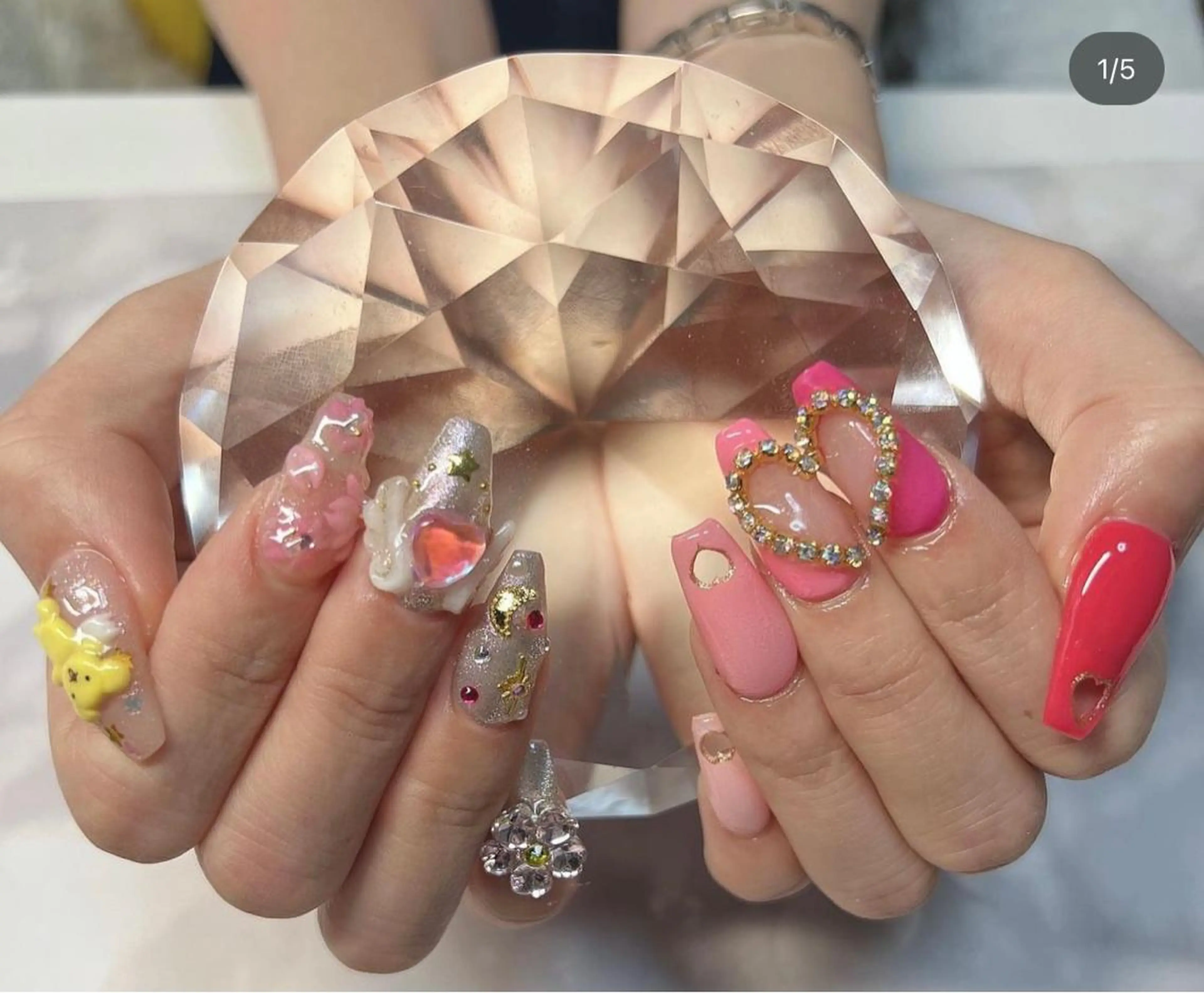ネイル ハート coco nailのネイルデザイン